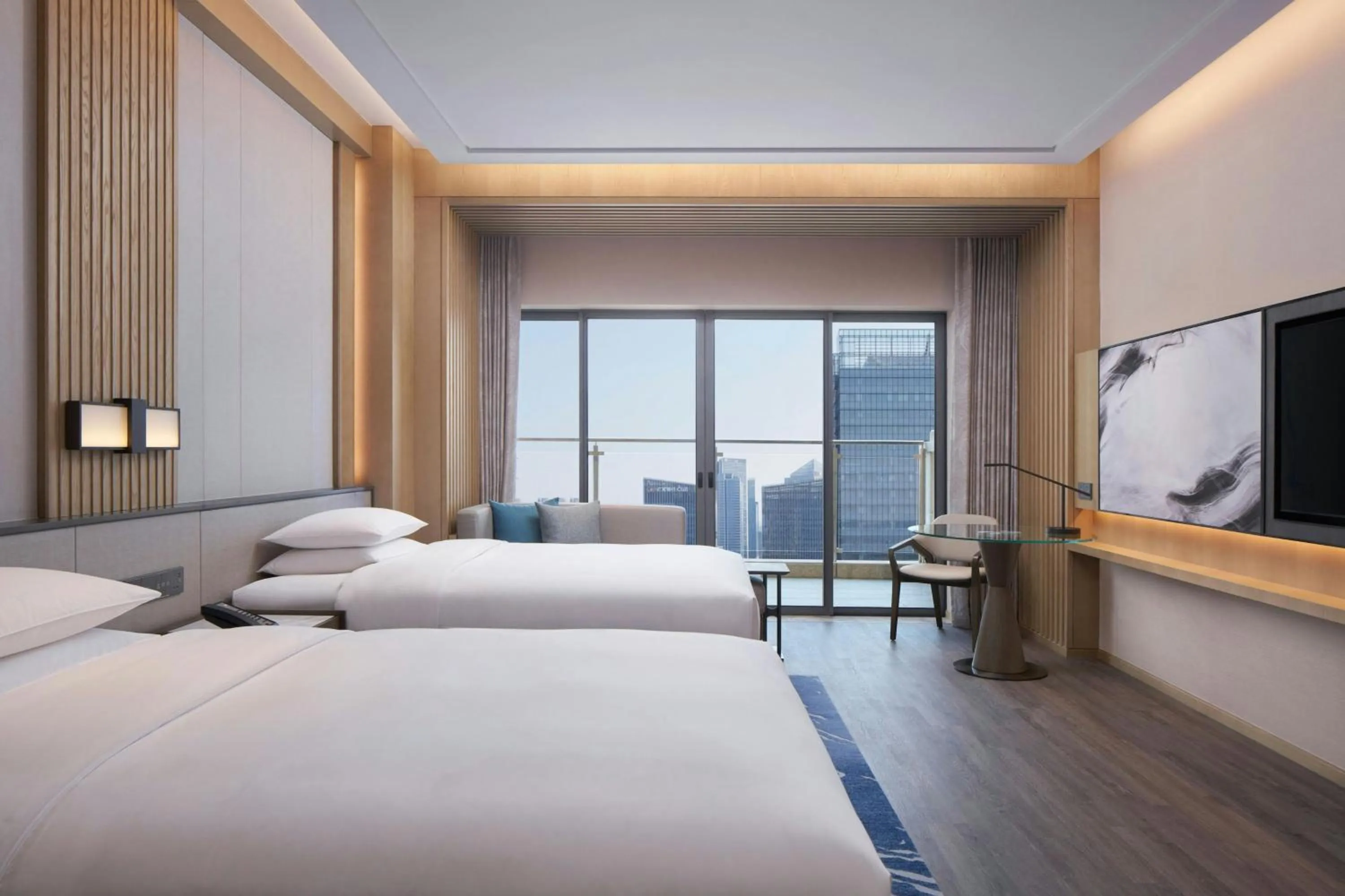 Bedroom, Bed in Courtyard by Marriott Foshan