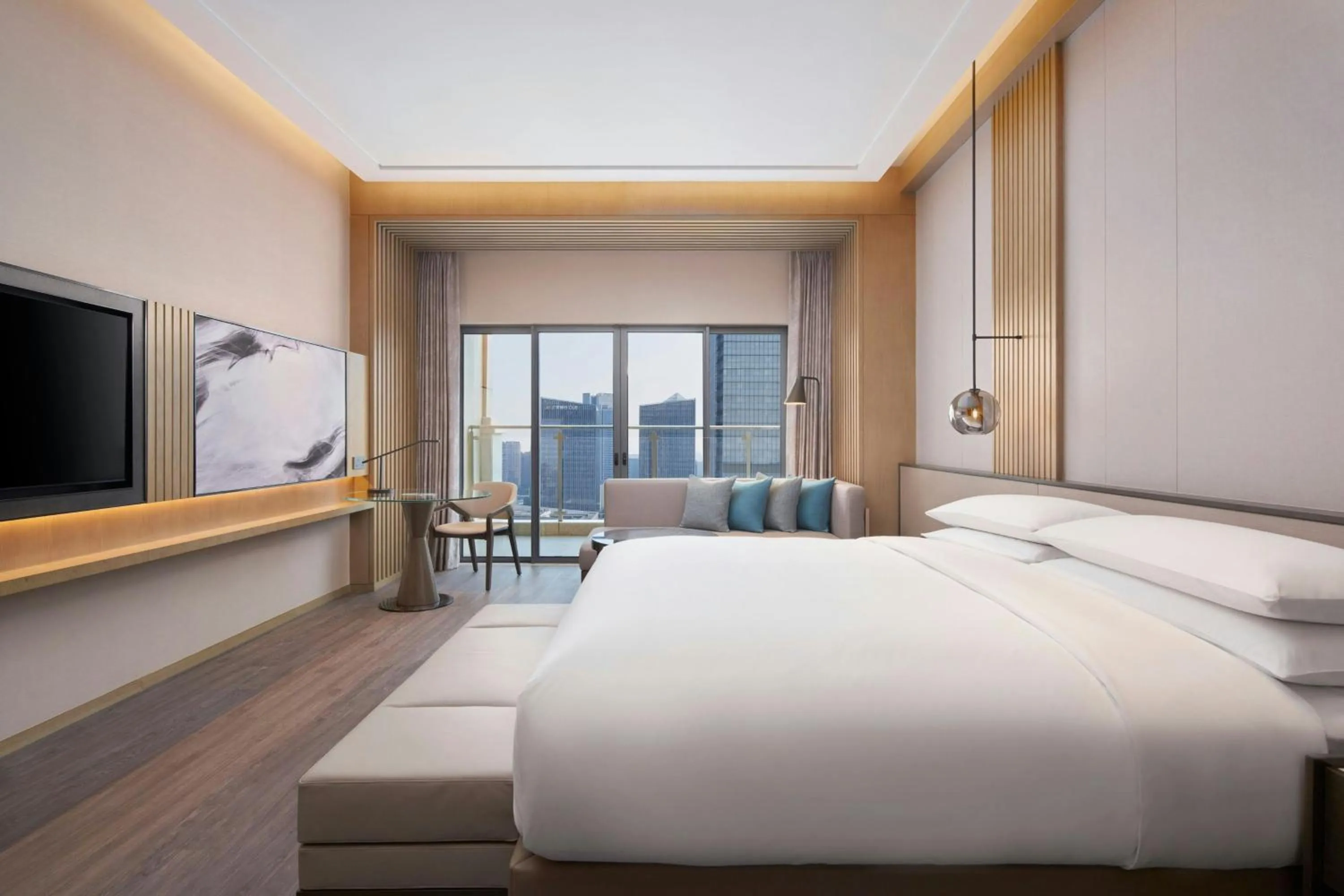 Bedroom, Bed in Courtyard by Marriott Foshan