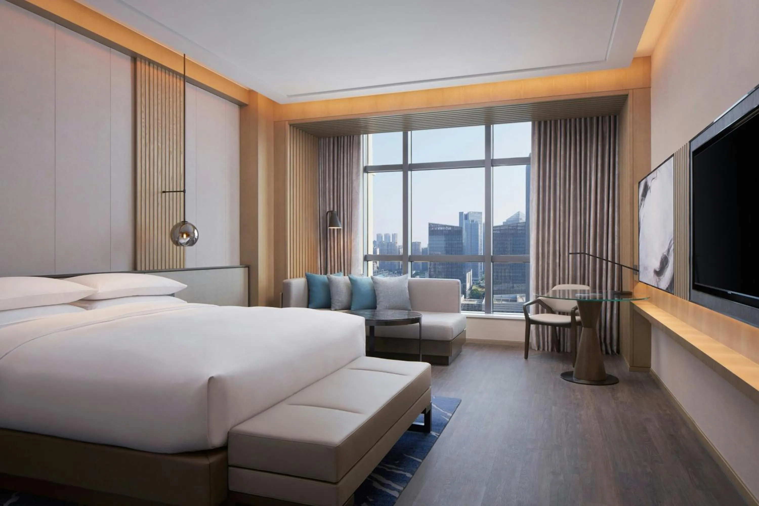 Bedroom, Bed in Courtyard by Marriott Foshan