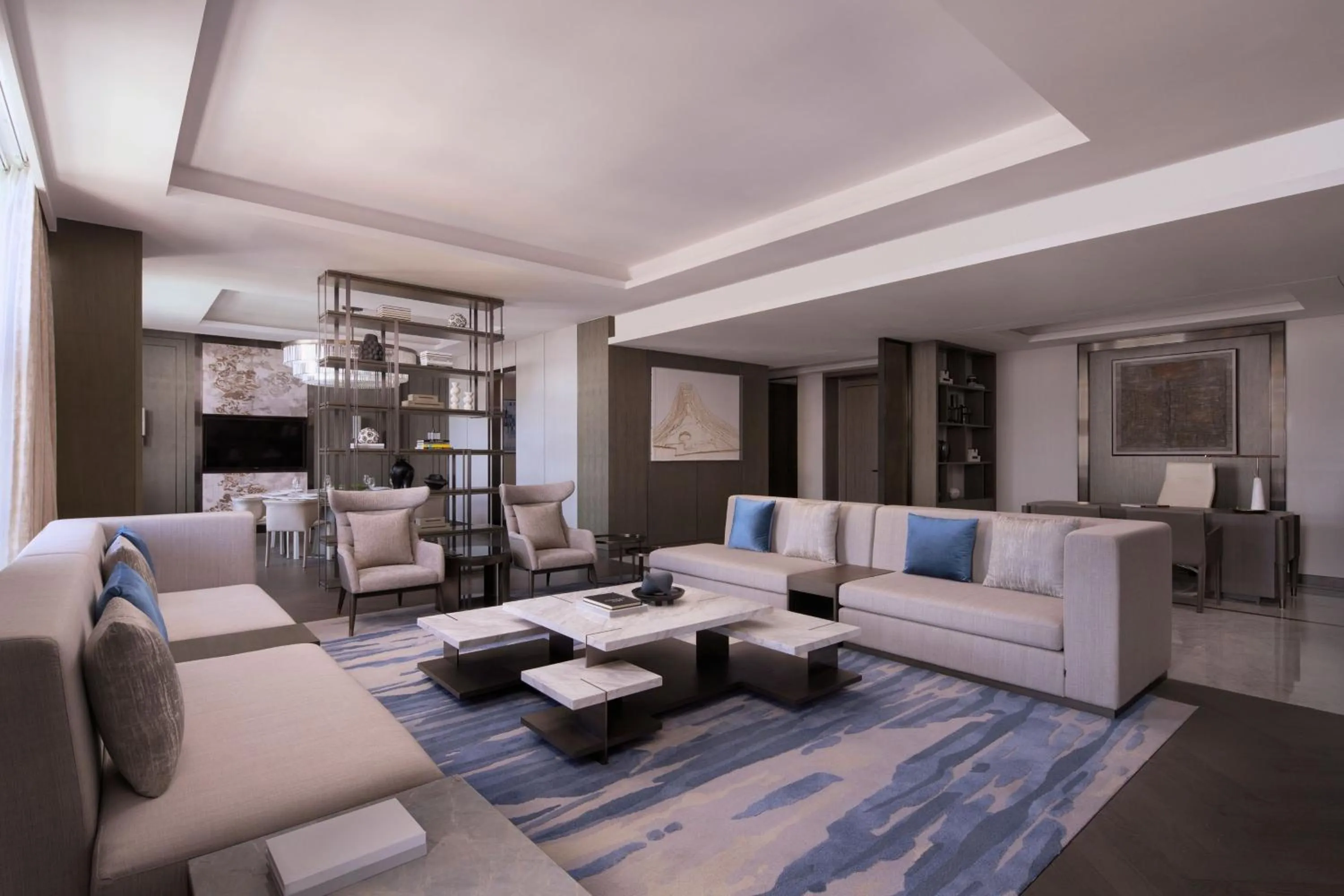 Living room in Foshan Marriott Hotel