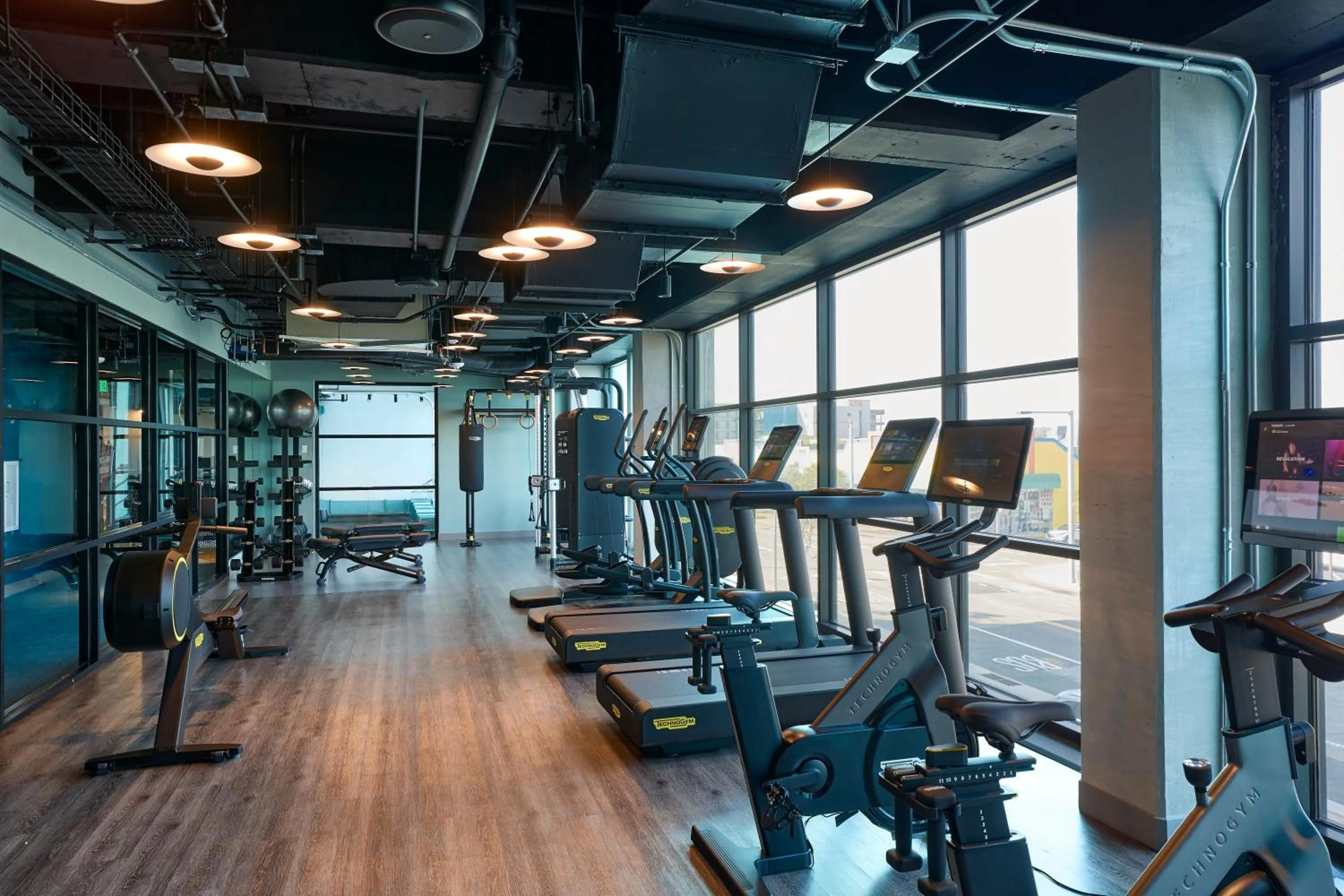 Fitness centre/facilities in Moxy Virginia Beach Oceanfront