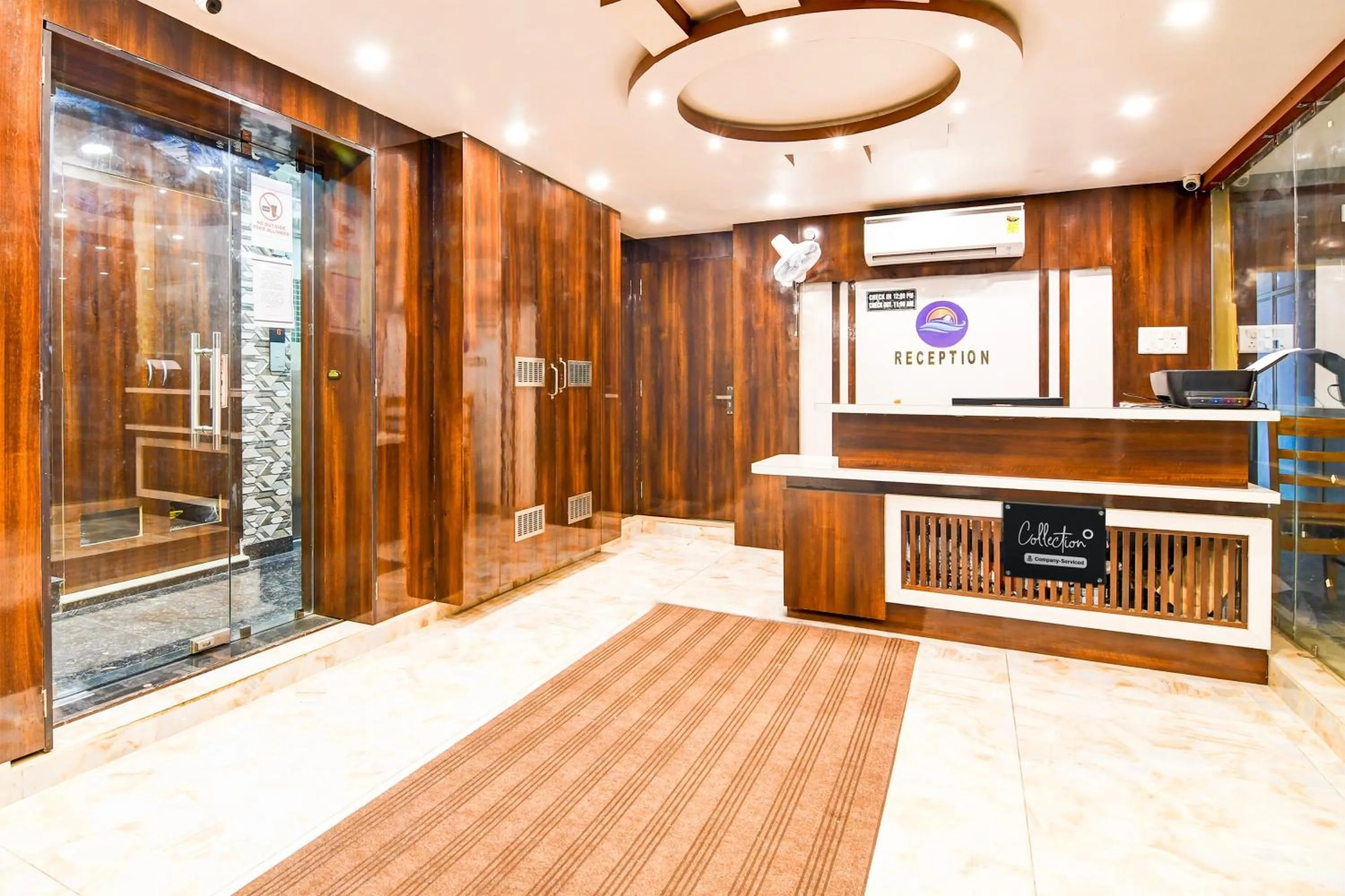 Lobby or reception in Super Collection O New Town DD Block