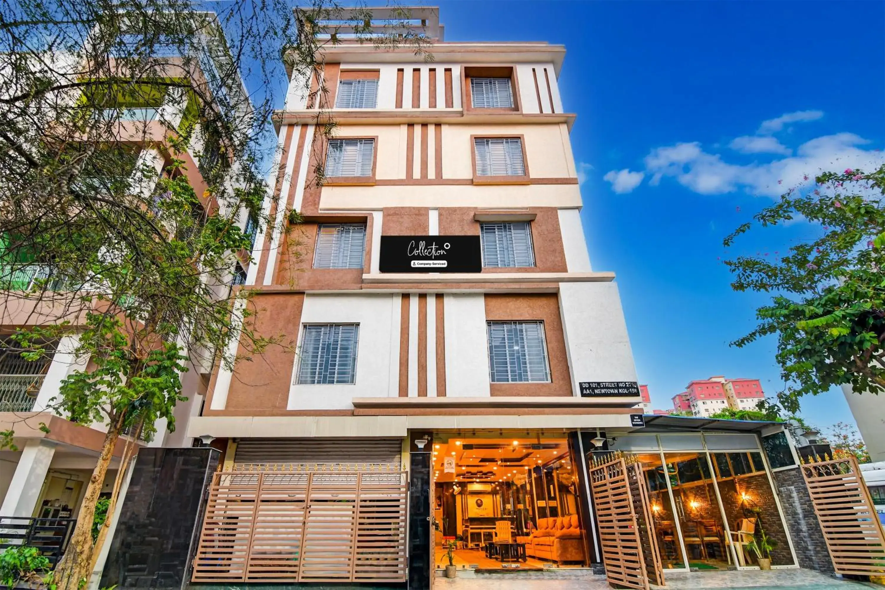 Facade/entrance in Super Collection O New Town DD Block Facade/entrance in Super Collection O New Town DD Block