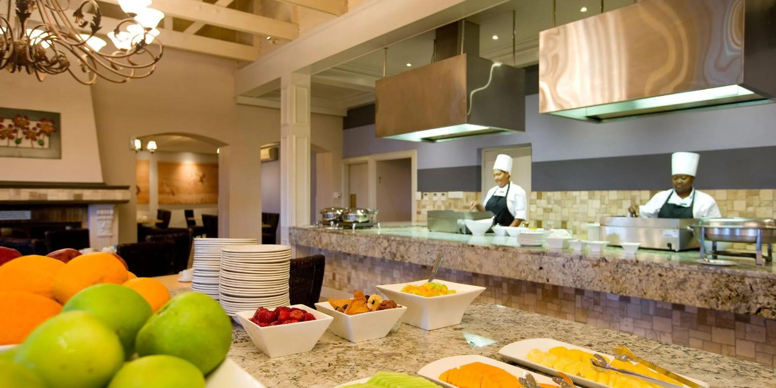 Restaurant/places to eat in The Caledon Hotel and Spa