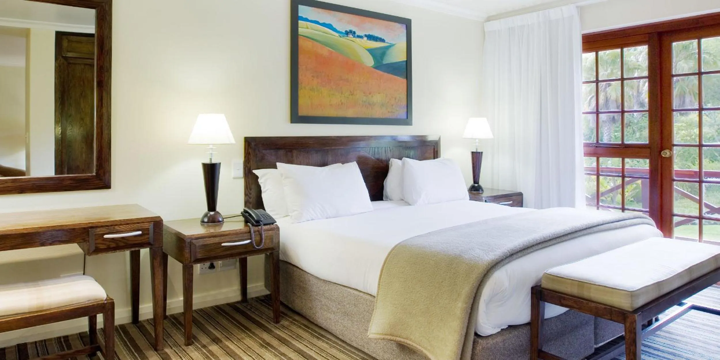 Bedroom, Bed in The Caledon Hotel and Spa