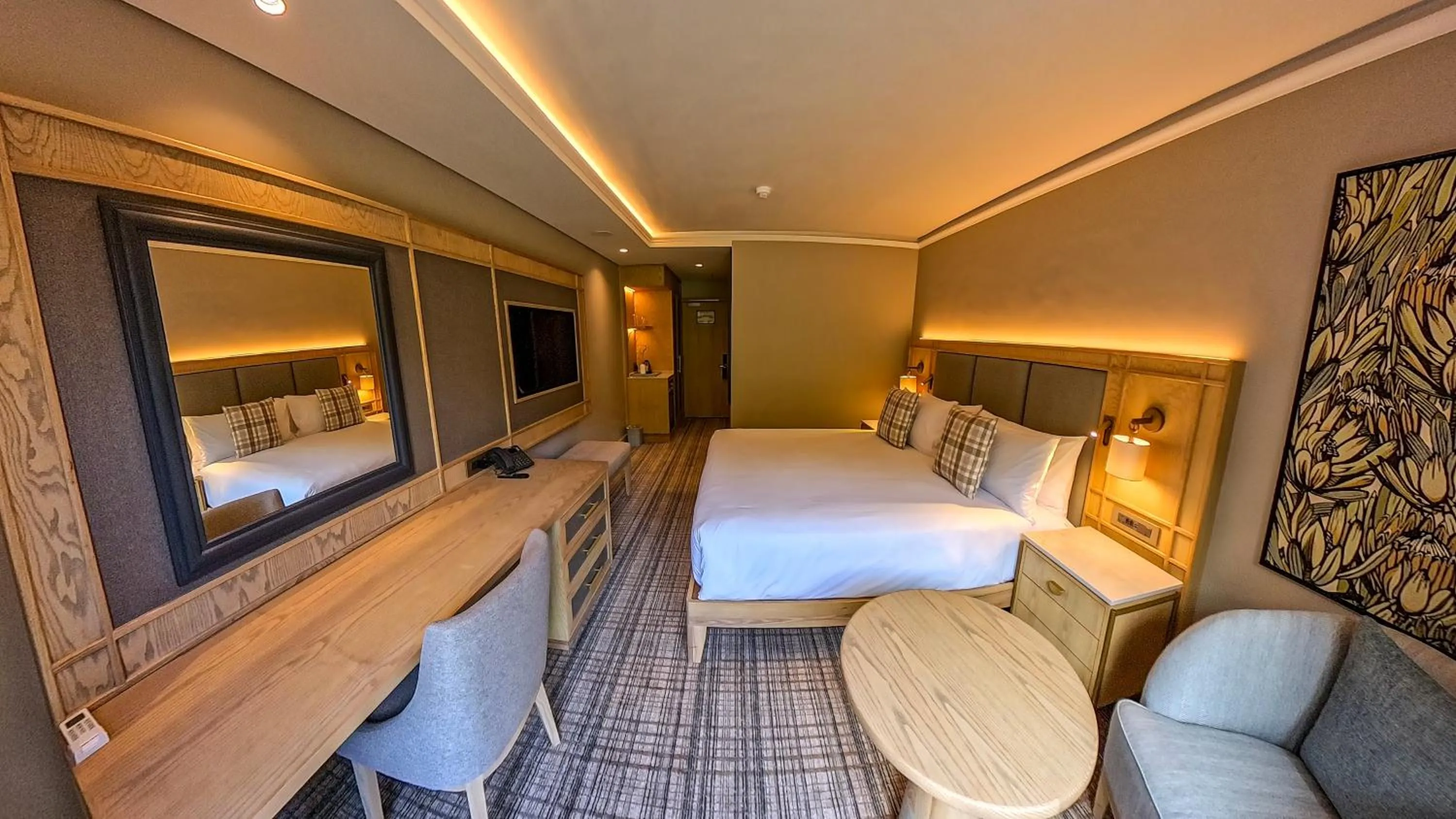 Bedroom, Bed in The Caledon Hotel and Spa