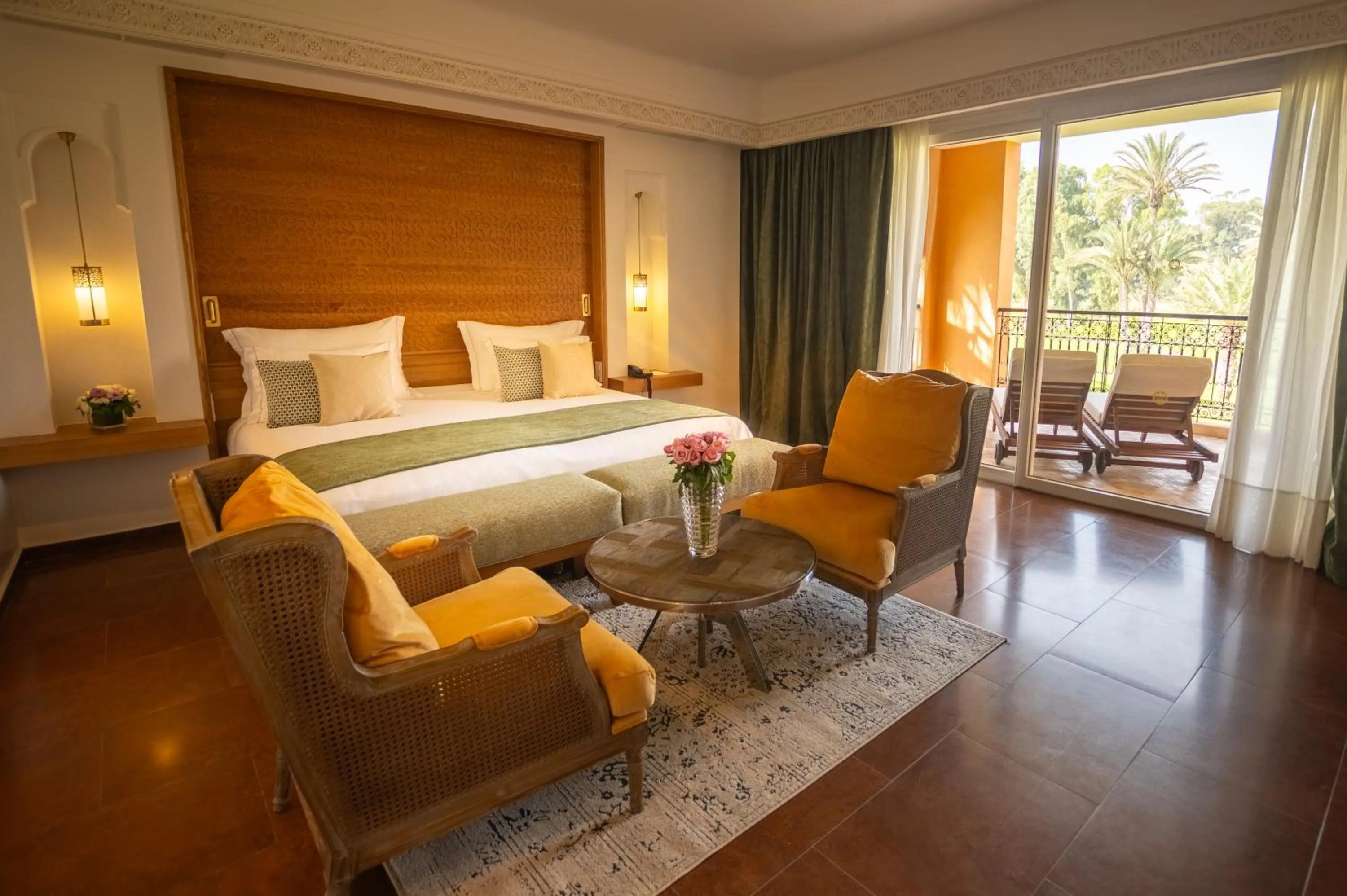 Bed in Tikida Golf Palace