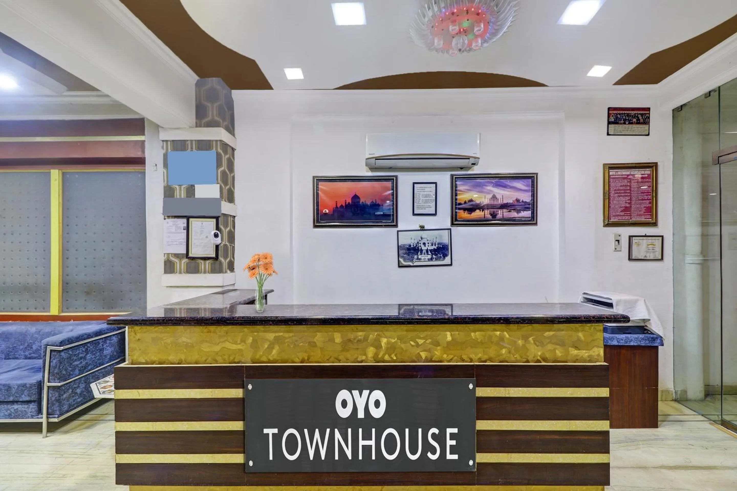 Lobby or reception in Hotel O ASA AGRA