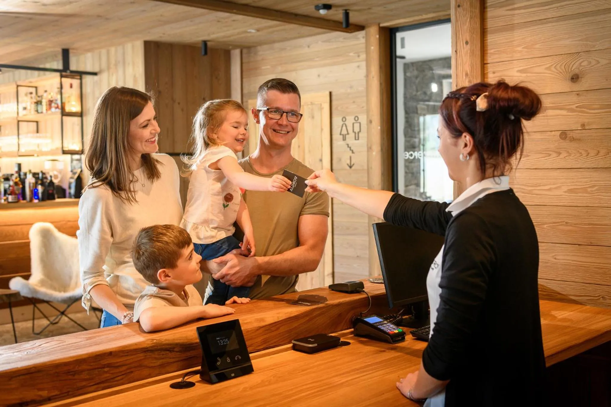 Lobby or reception in Aldrov Resort
