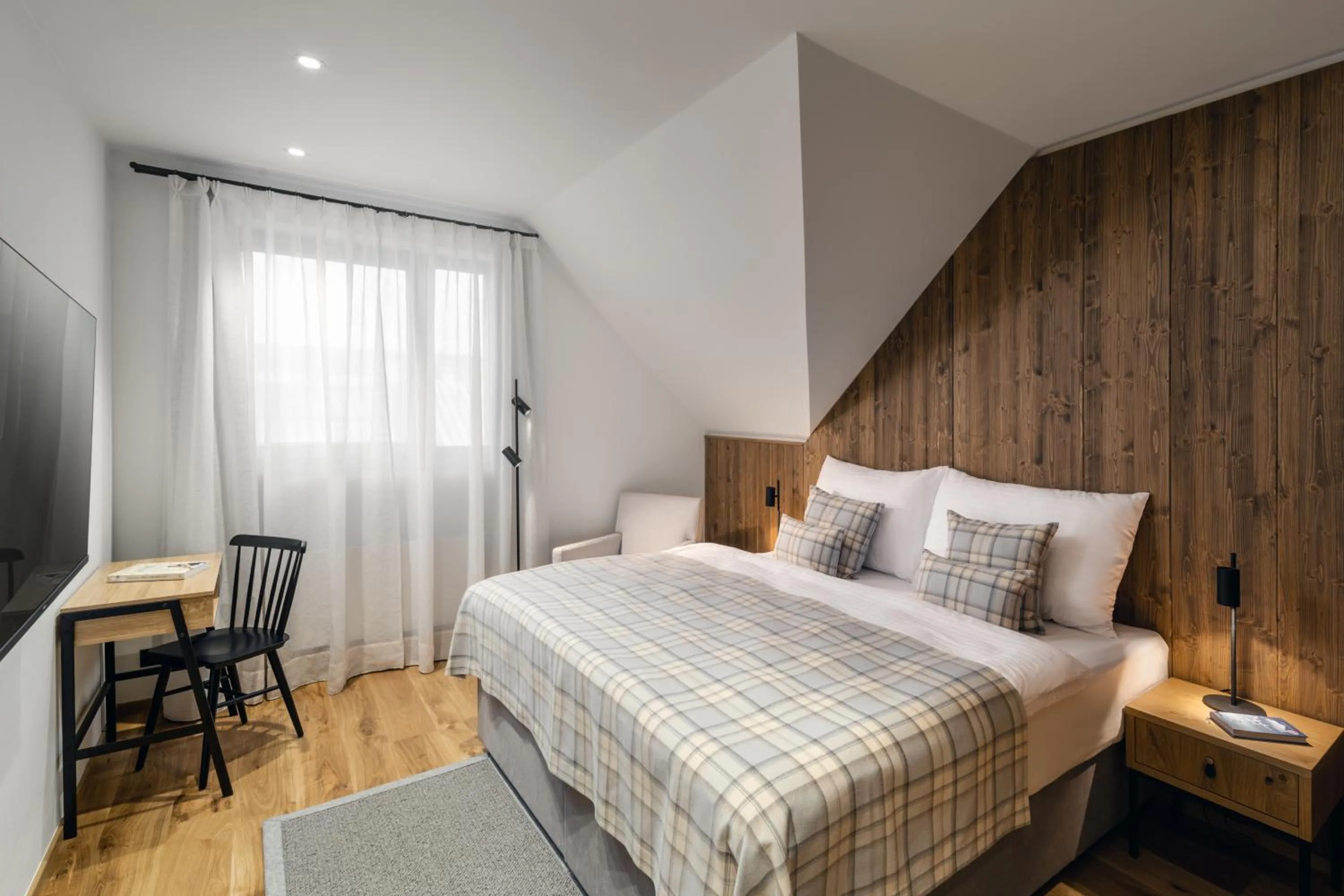 Bed in Aldrov Resort