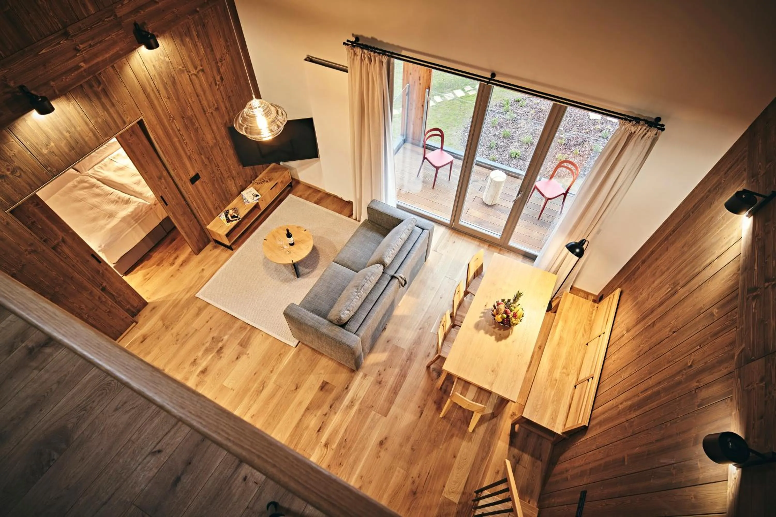 Living room in Aldrov Resort