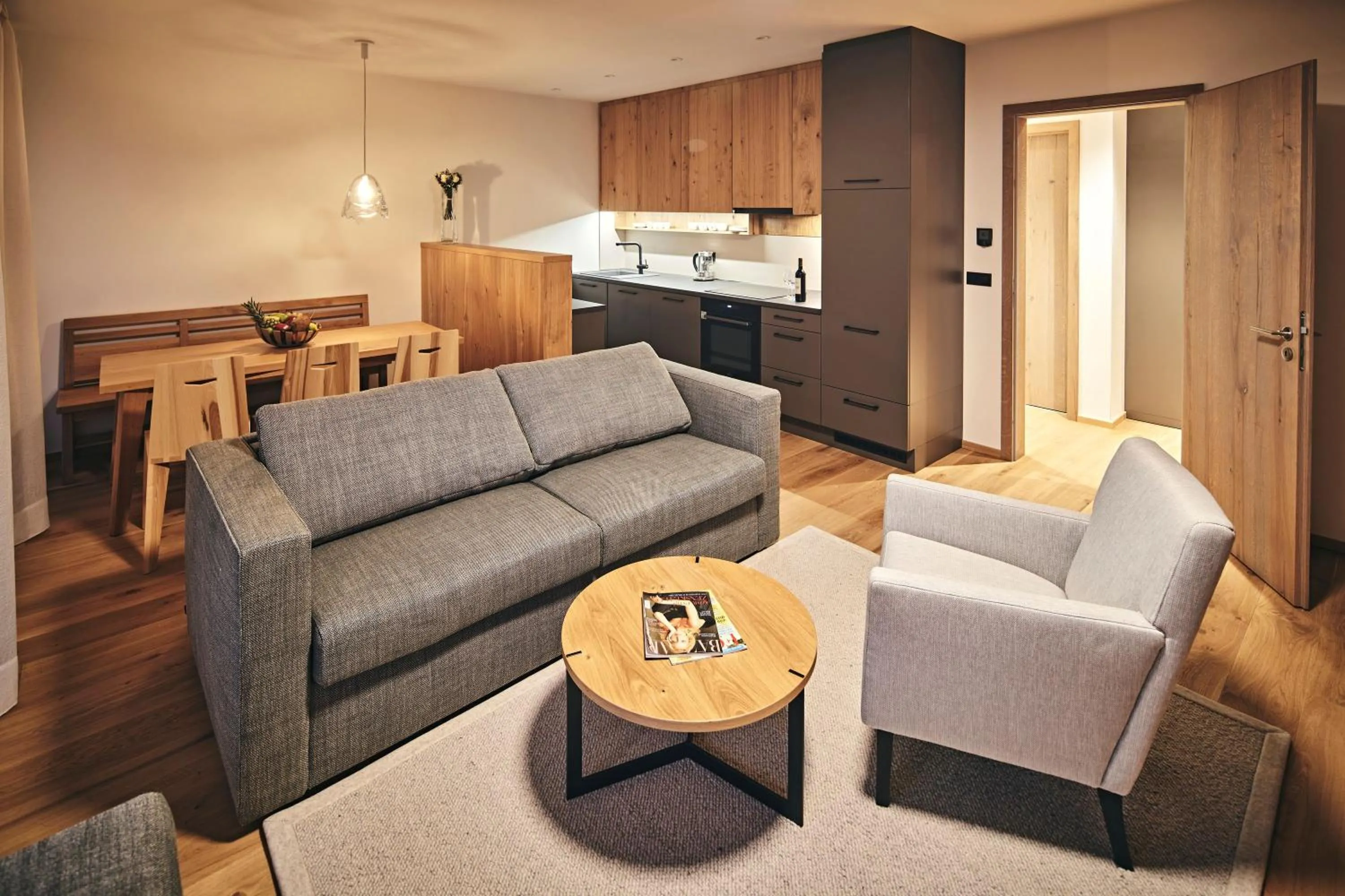 Kitchen or kitchenette in Aldrov Resort