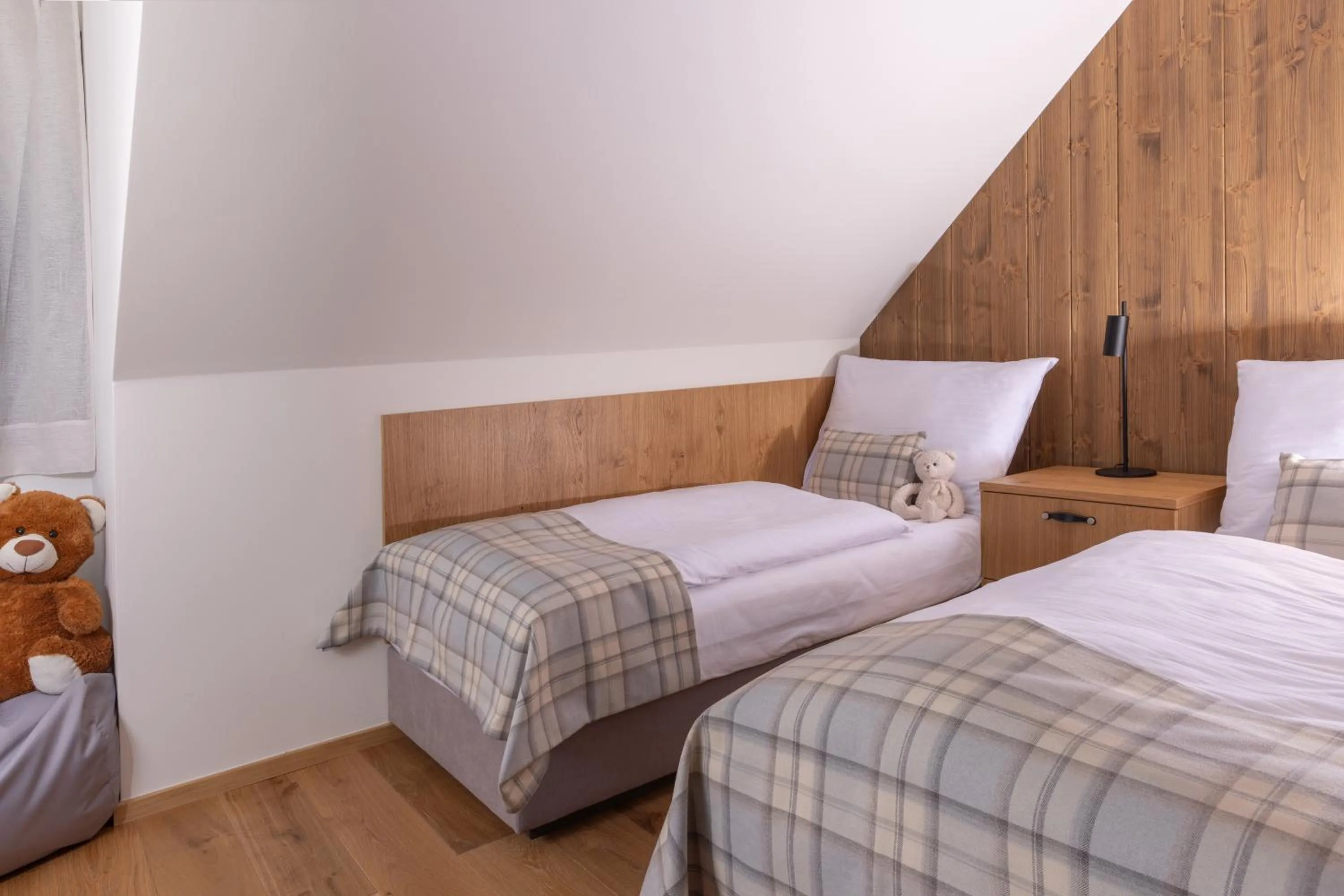 Bed in Aldrov Resort