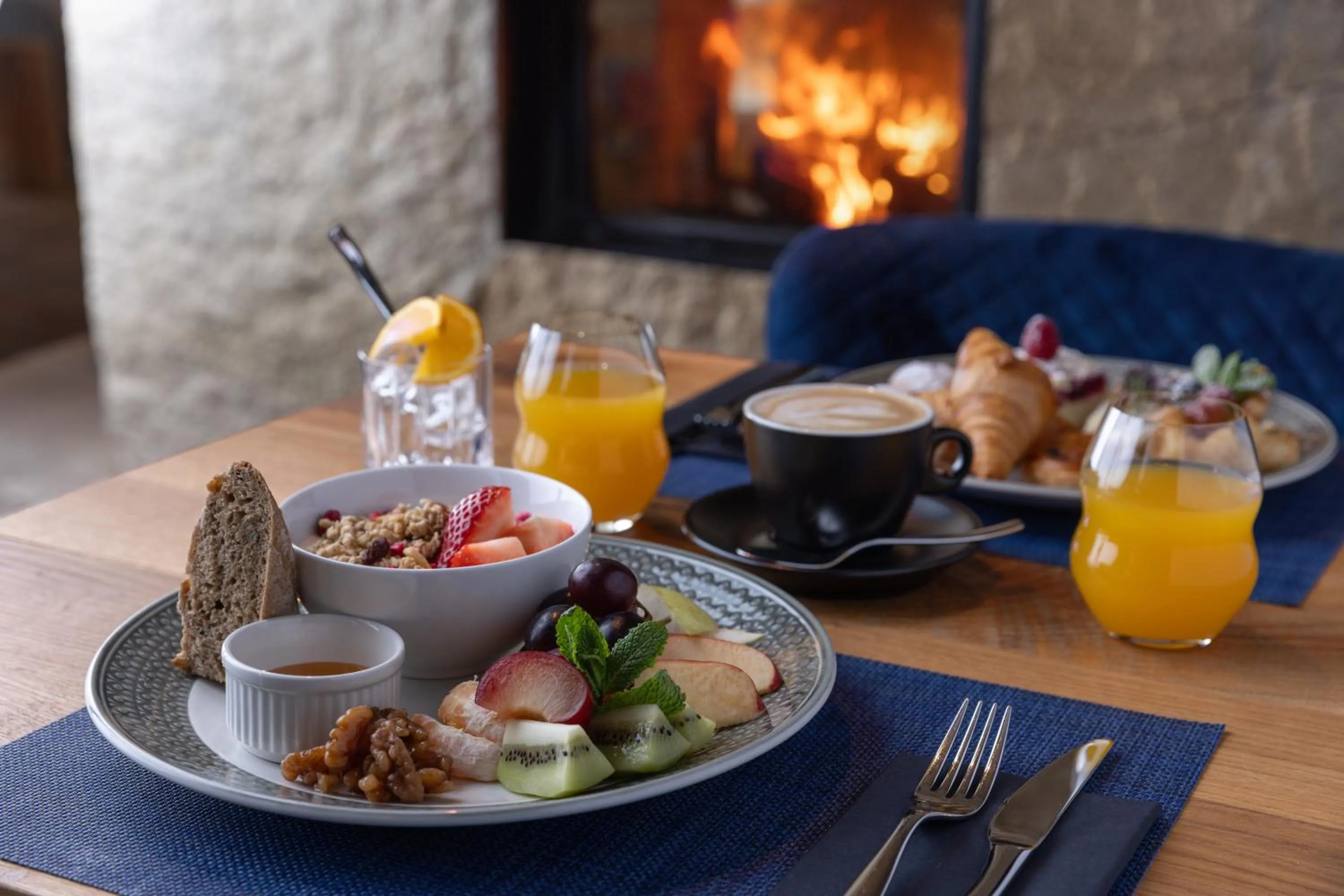 Breakfast in Aldrov Resort