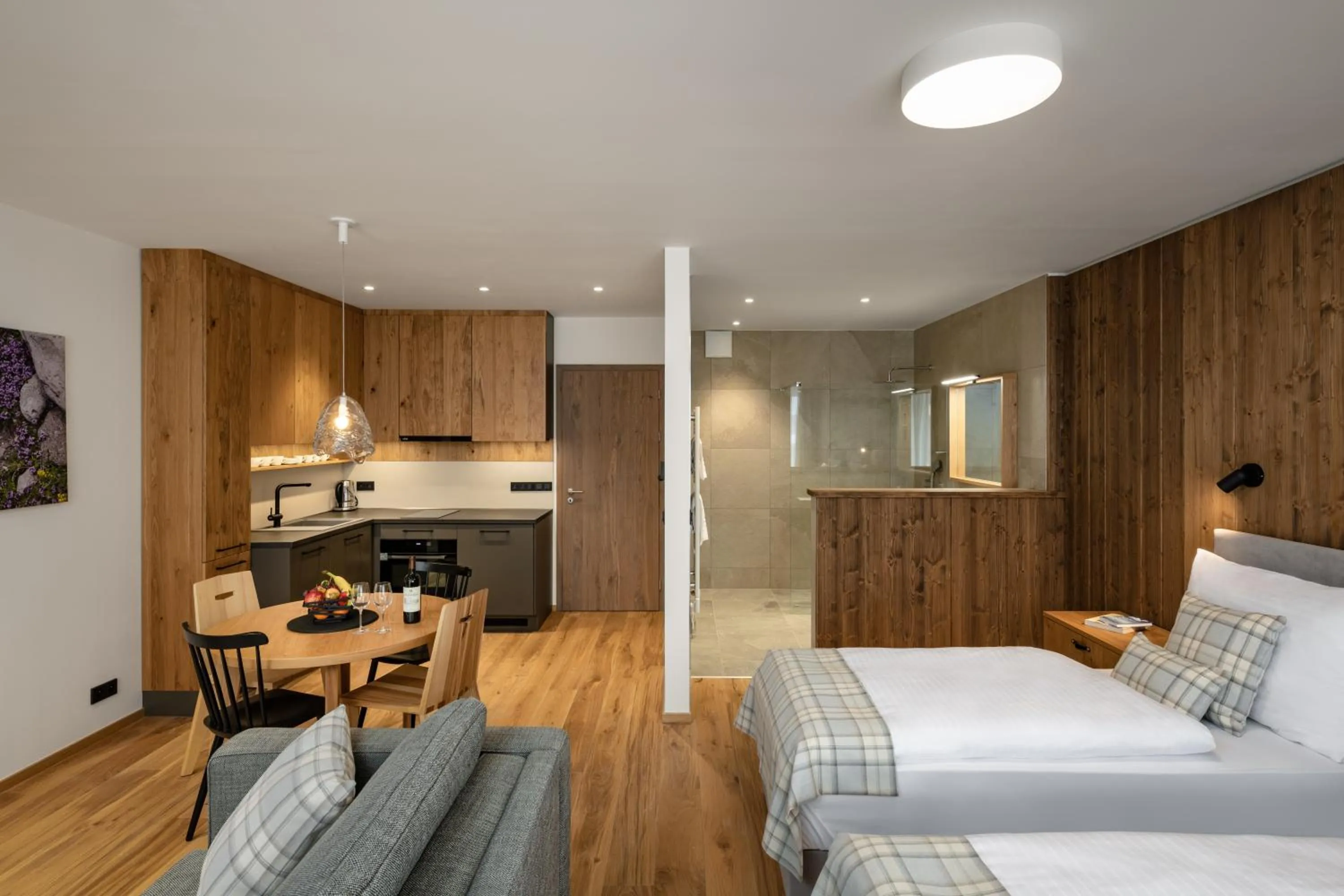 Bed in Aldrov Resort