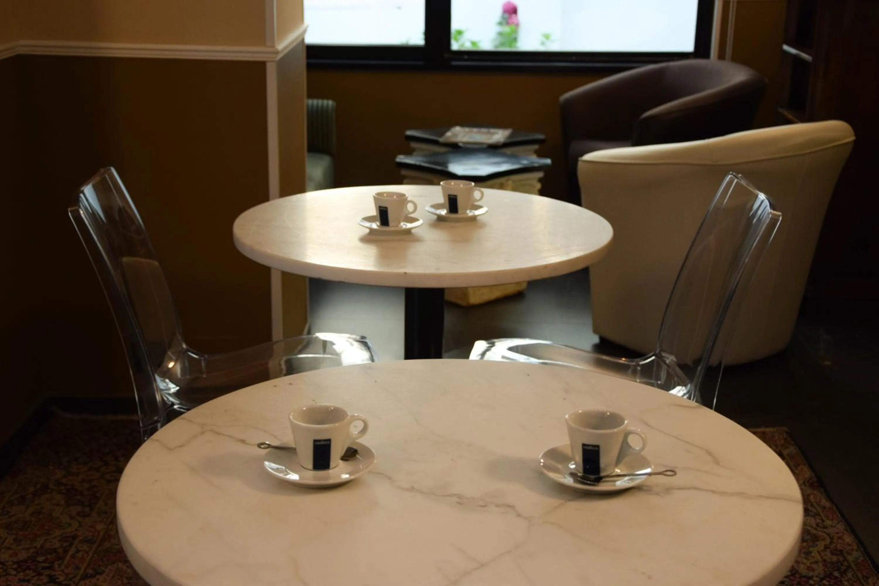 Seating area in Hotel Valentino Du Parc