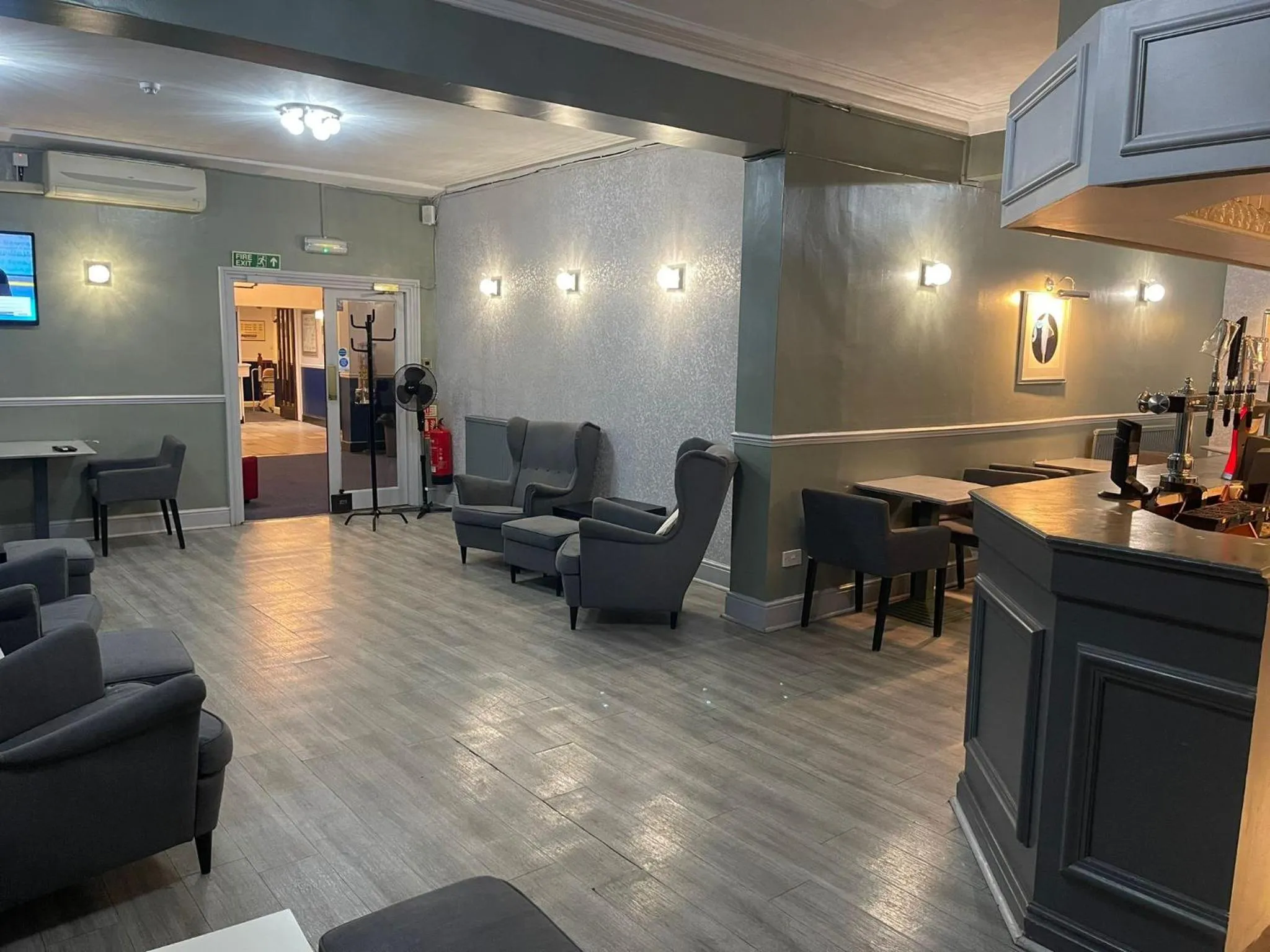 Living room in The Dolphin Hotel