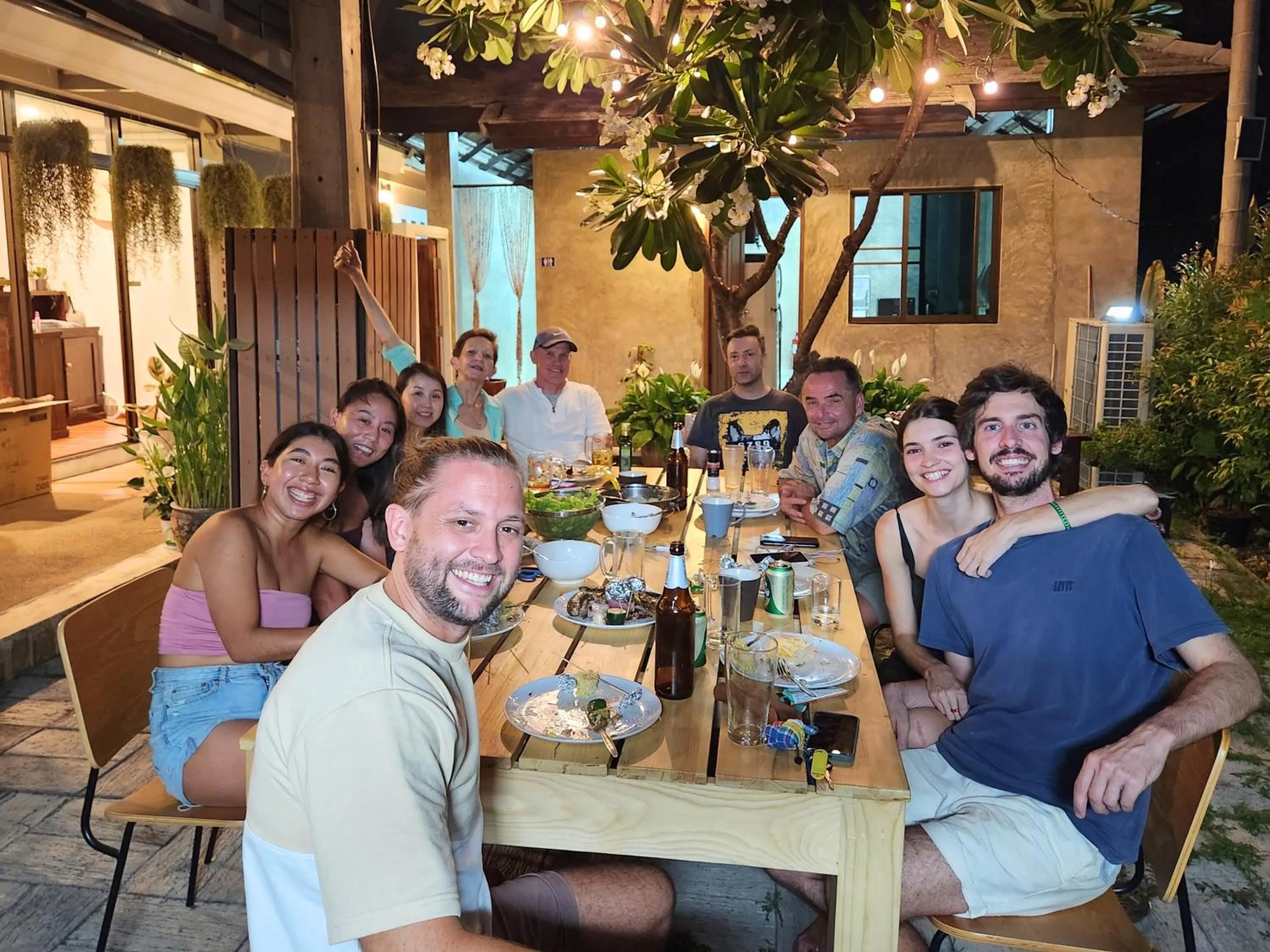 Patio in The Social Club Coliving and Coworking space