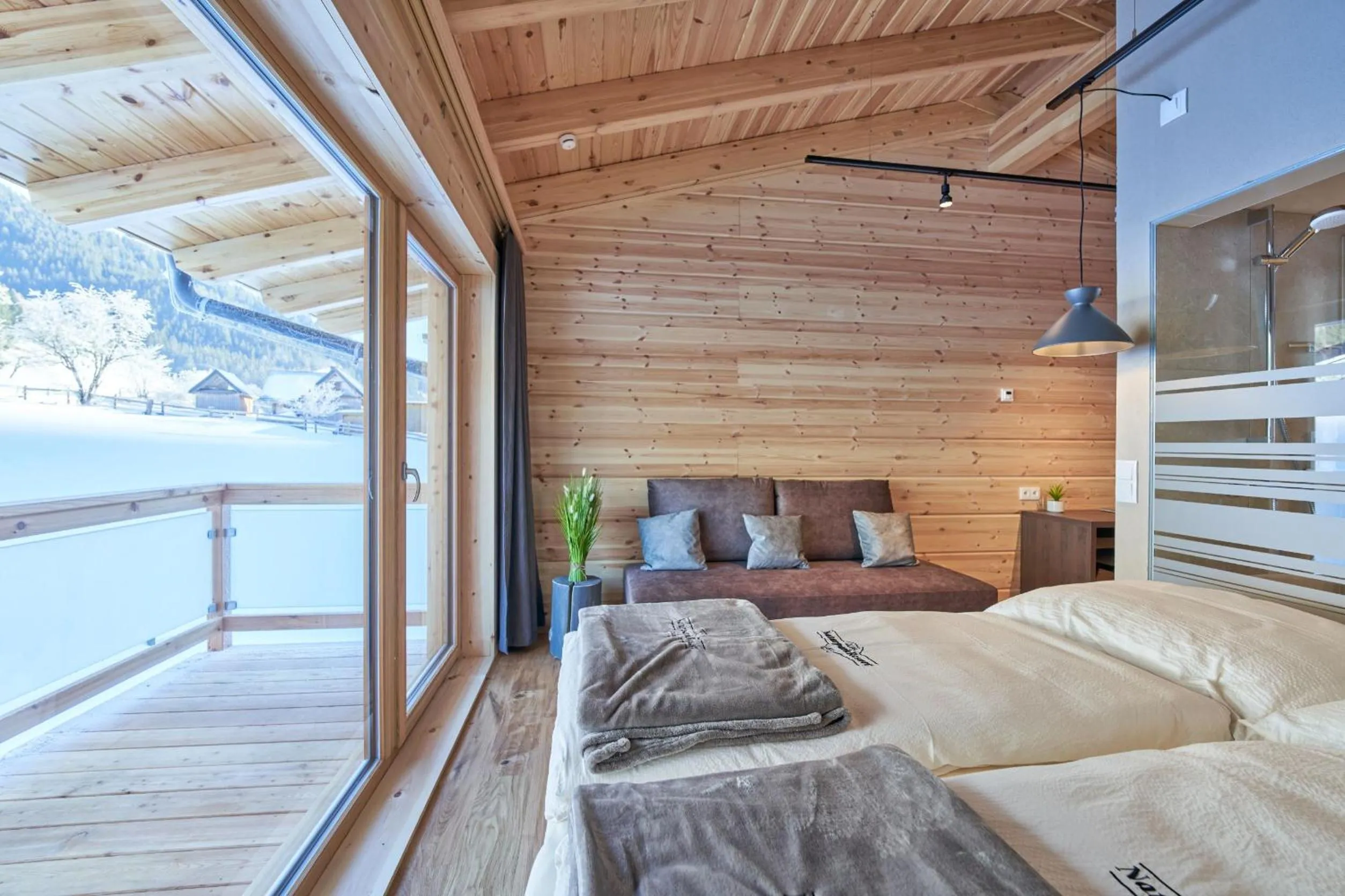 Bed in Xeis Natur Apartments