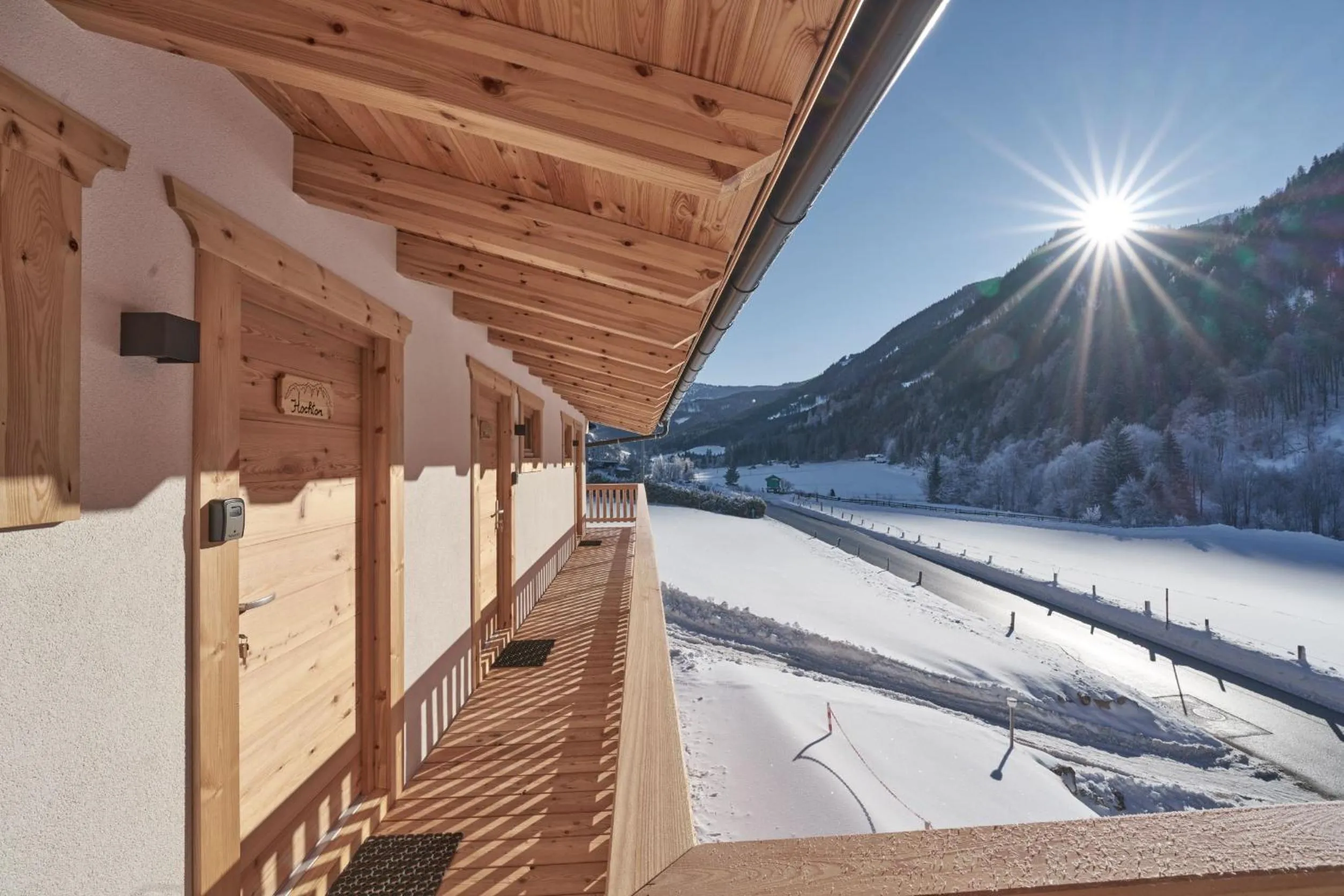 Natural landscape in Xeis Natur Apartments