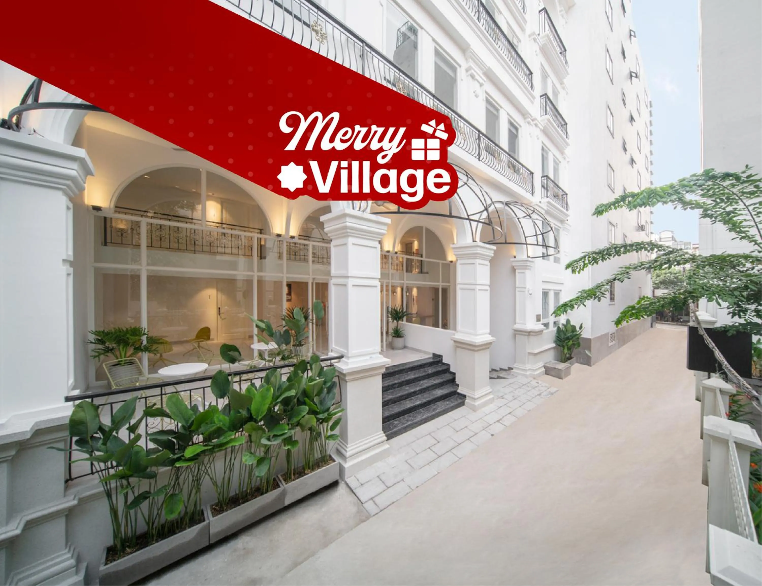 Property building in M Village Living Cửu Long