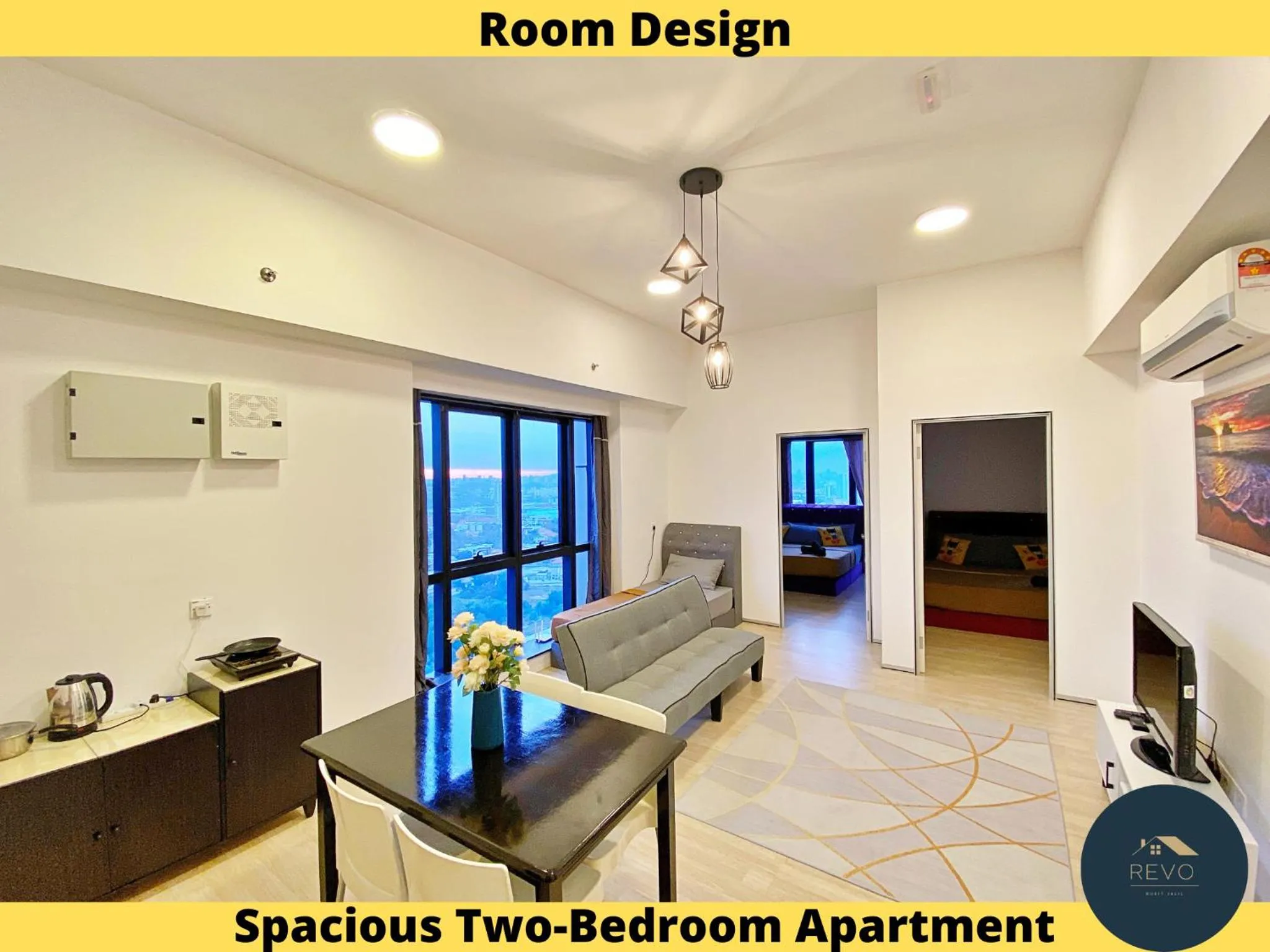 Living room in Aurora Place Pavilion Bukit Jalil by The Cynefin