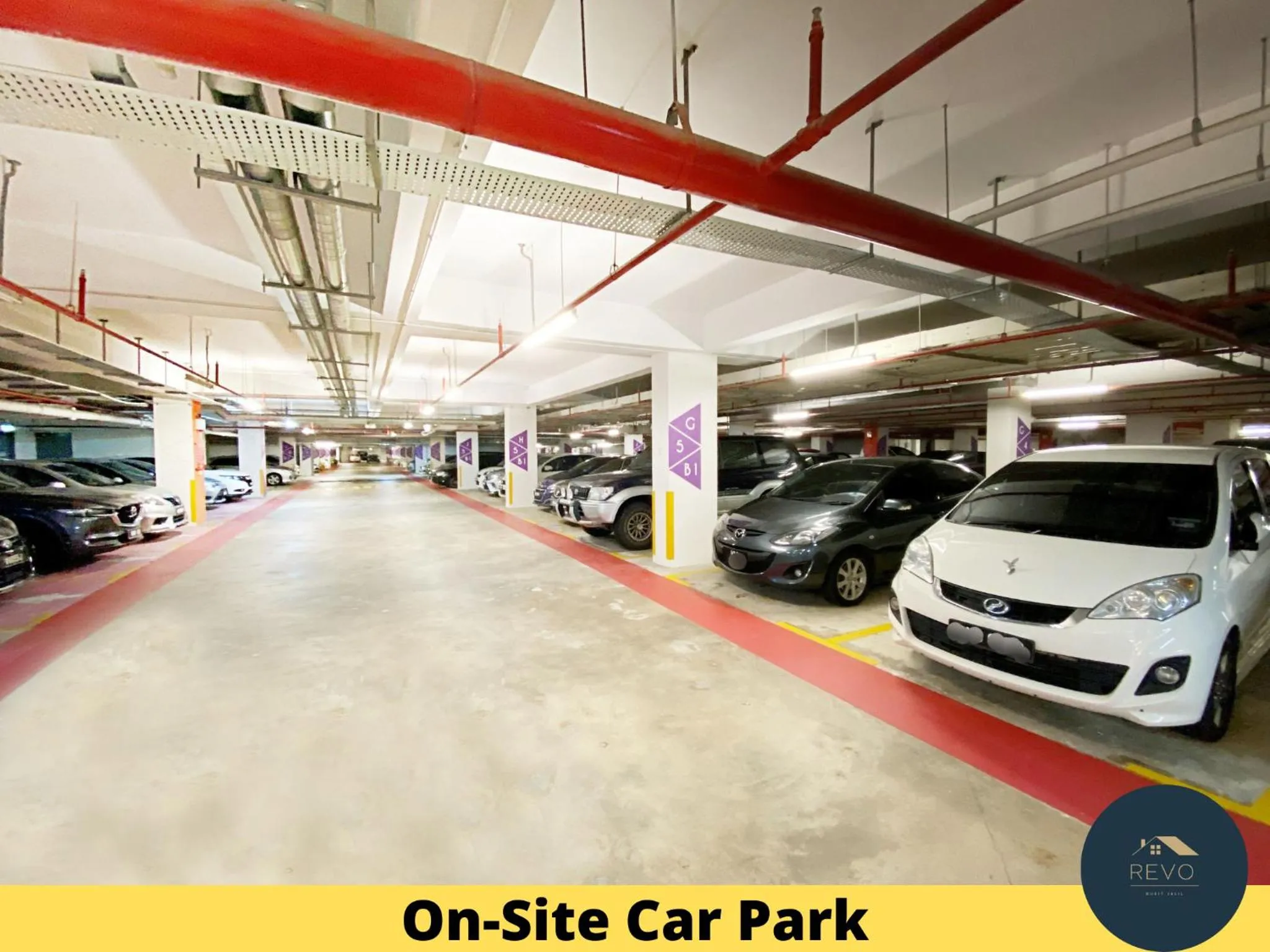 Parking in Aurora Place Pavilion Bukit Jalil by The Cynefin