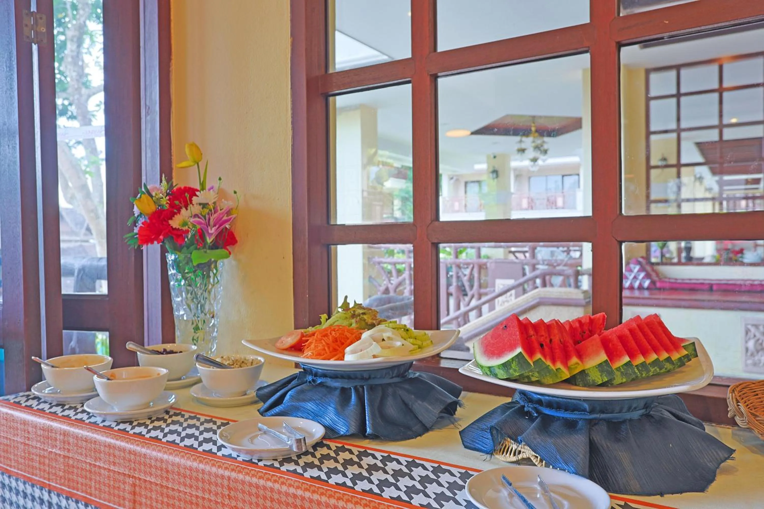 Buffet breakfast in Anyavee Aonang Bay