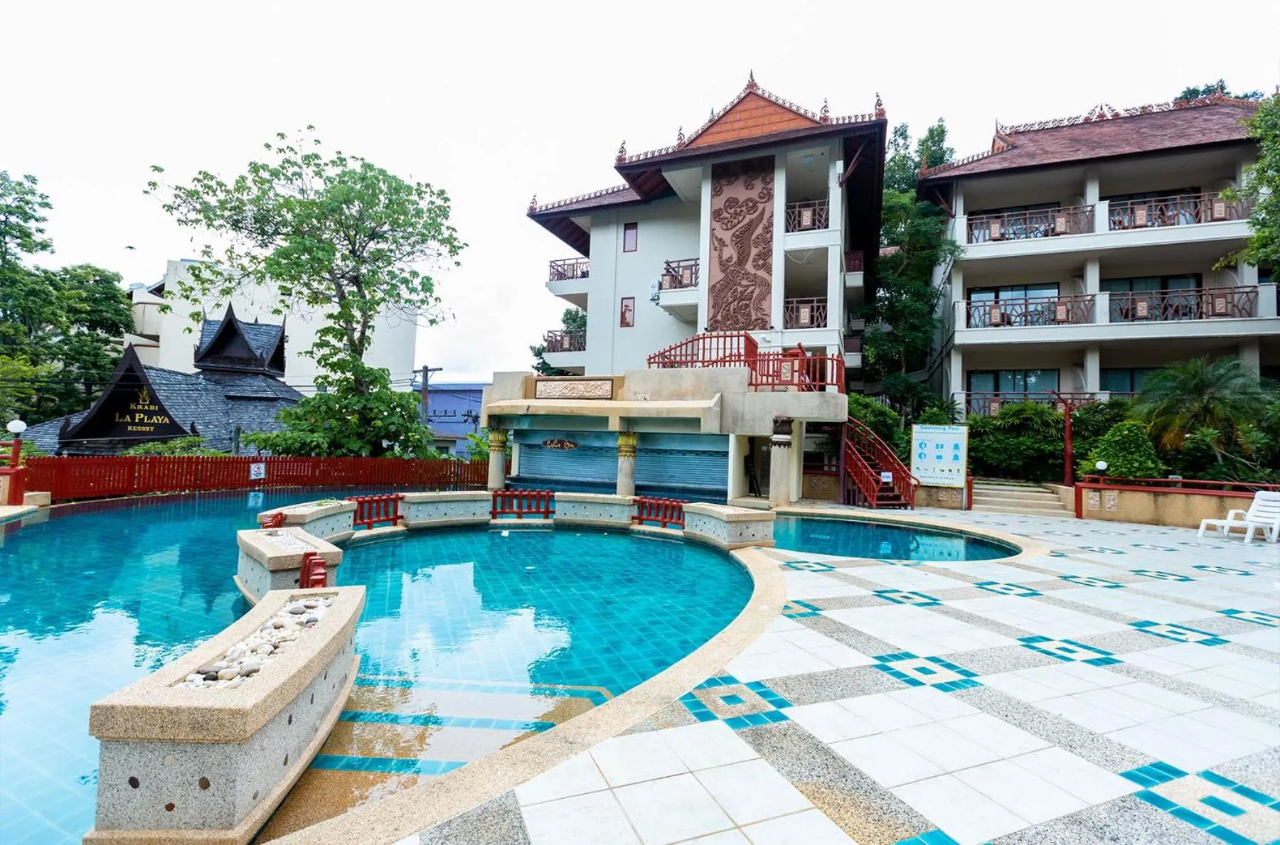 Swimming pool in Anyavee Aonang Bay