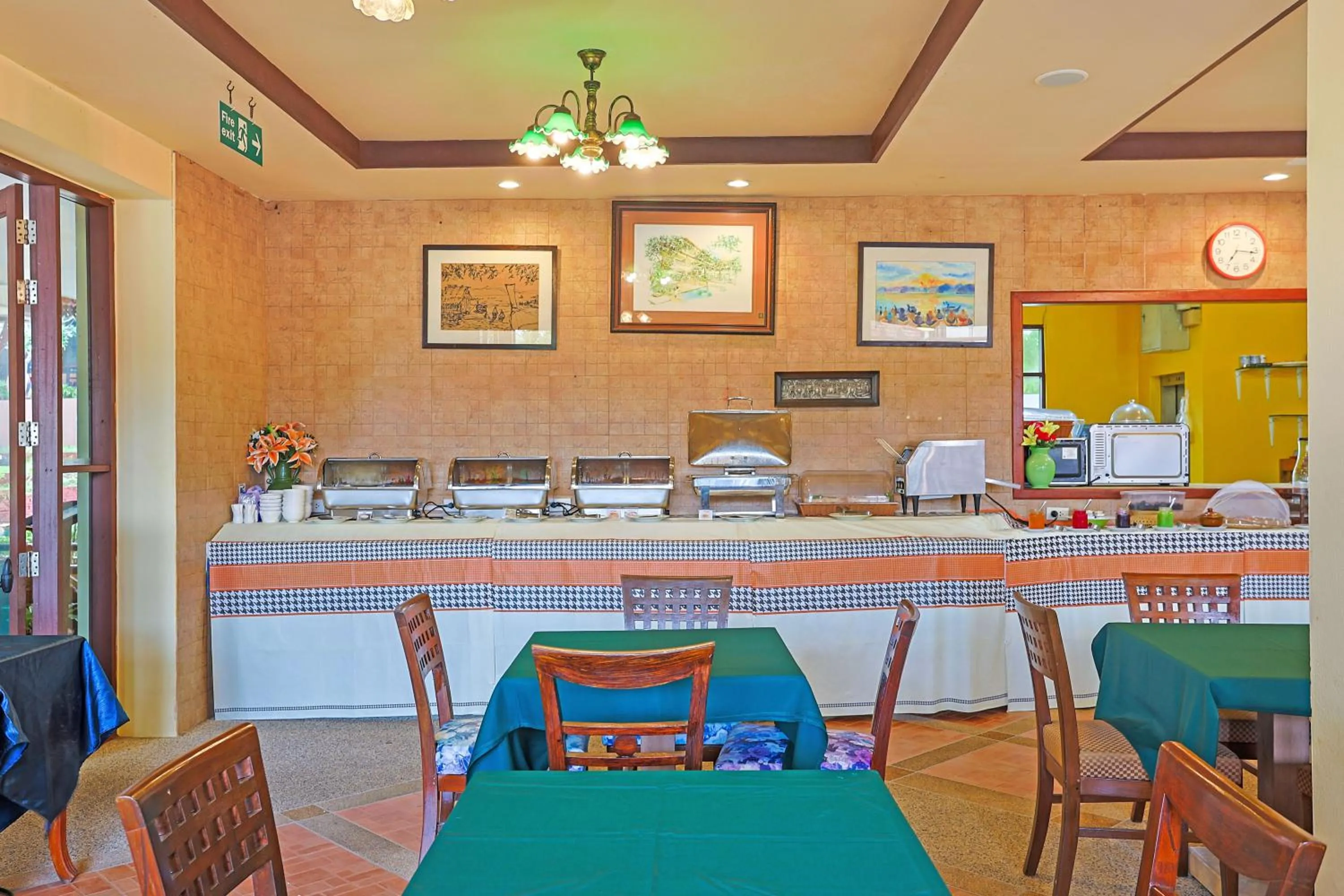 Buffet breakfast in Anyavee Aonang Bay