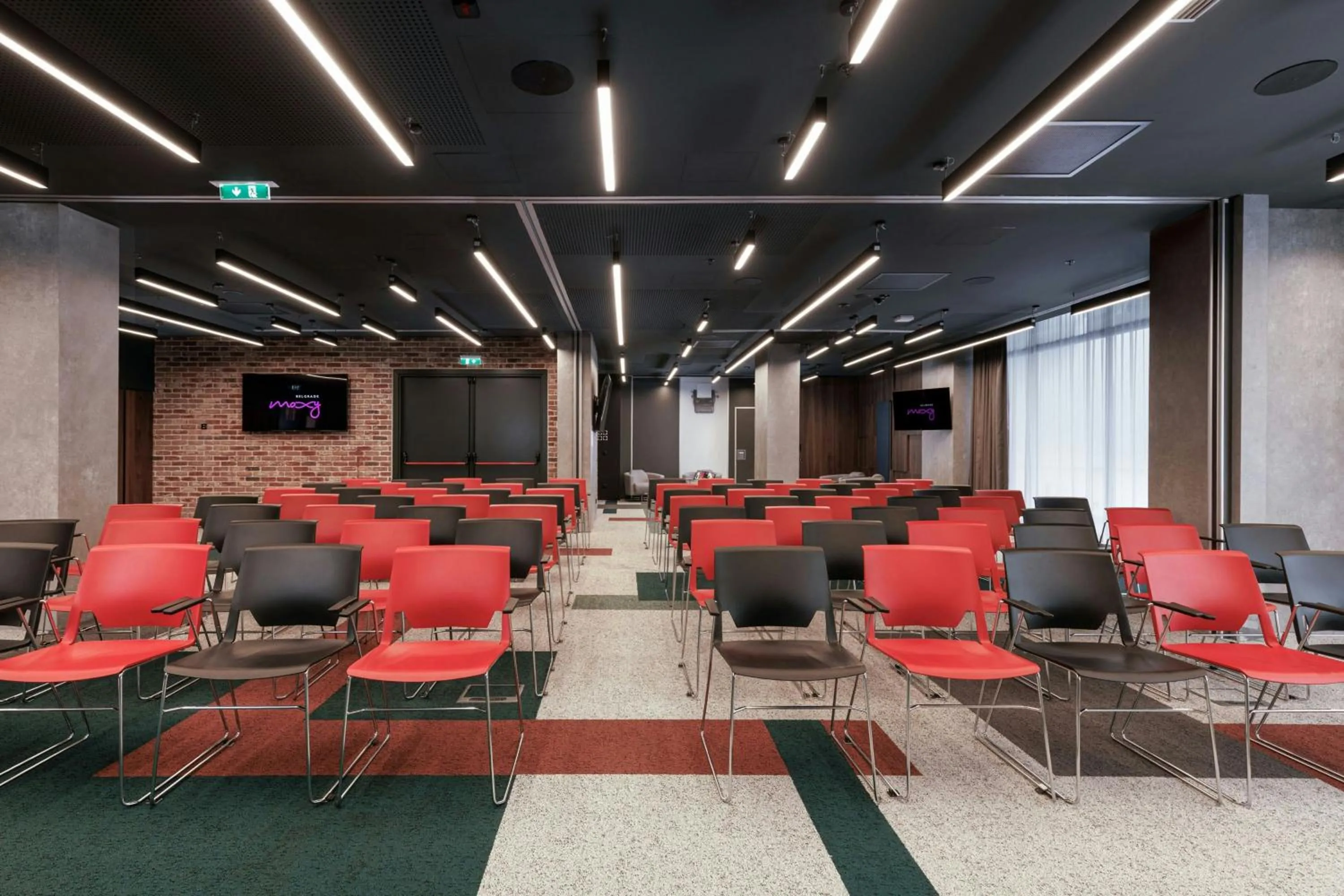 Meeting/conference room in Moxy Belgrade