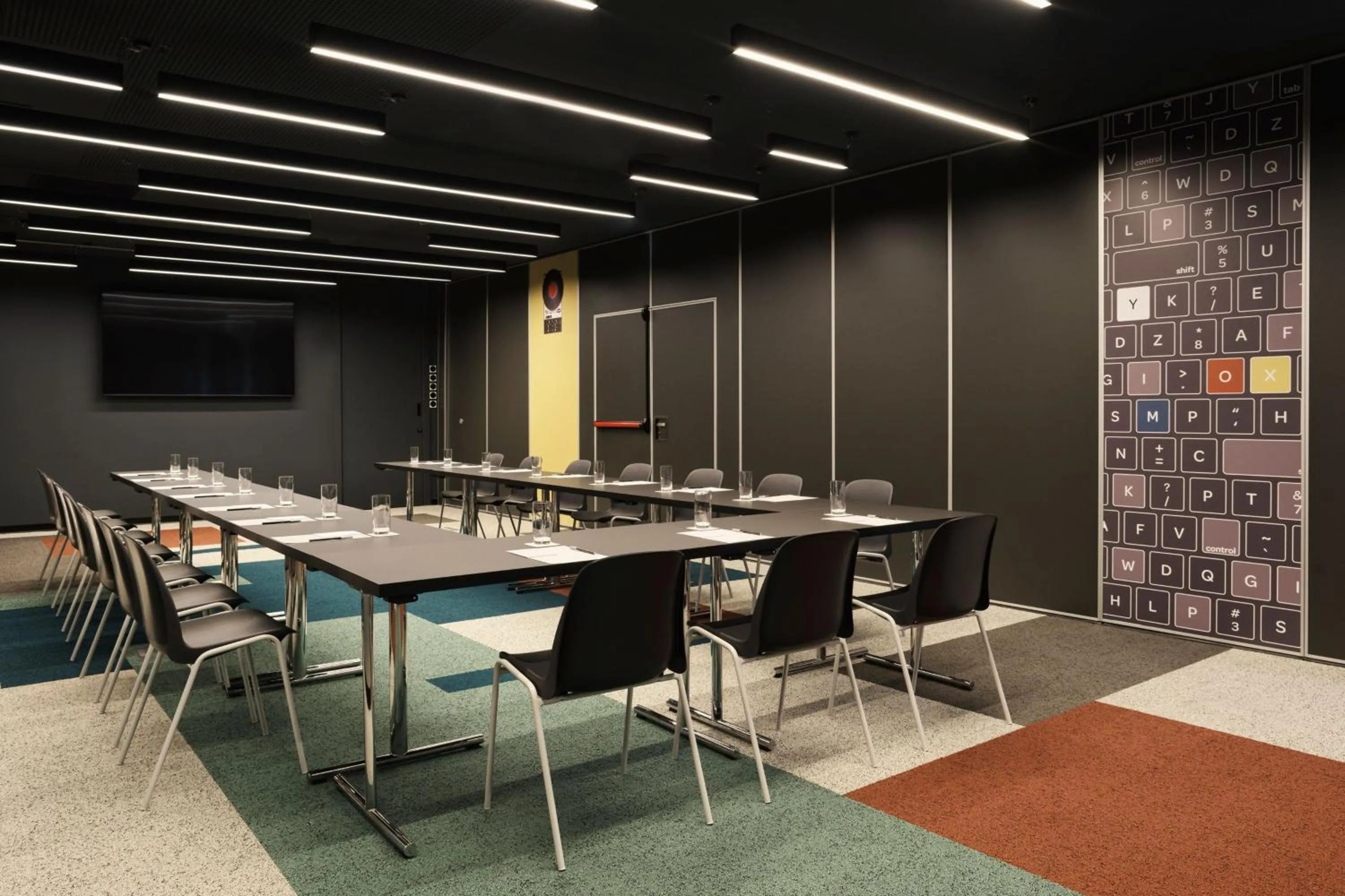 Meeting/conference room in Moxy Belgrade