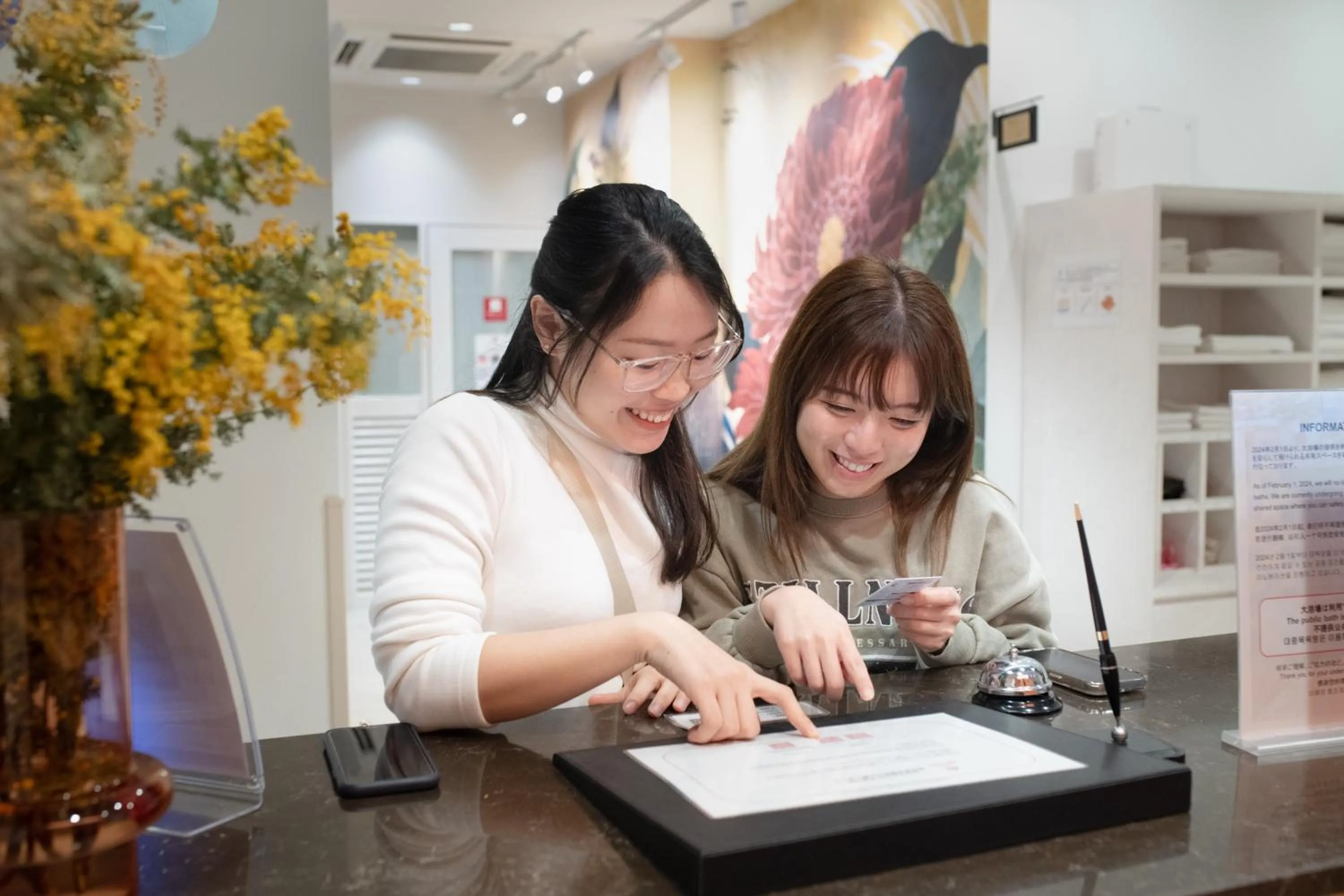 Lobby or reception in Hotel Sanrriott Osaka Hommachi