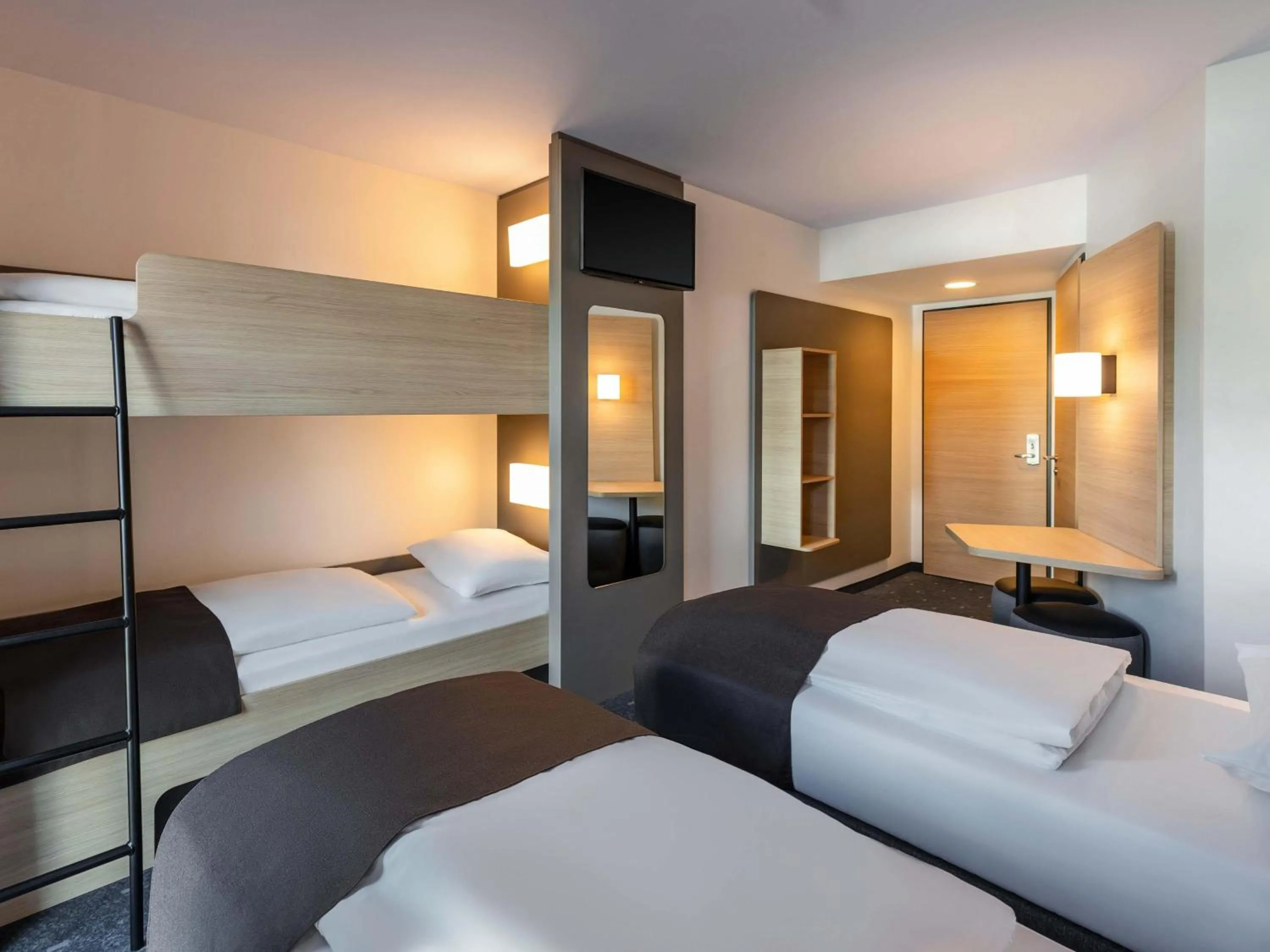 Photo of the whole room, Bed in B&B HOTEL Bad Hersfeld