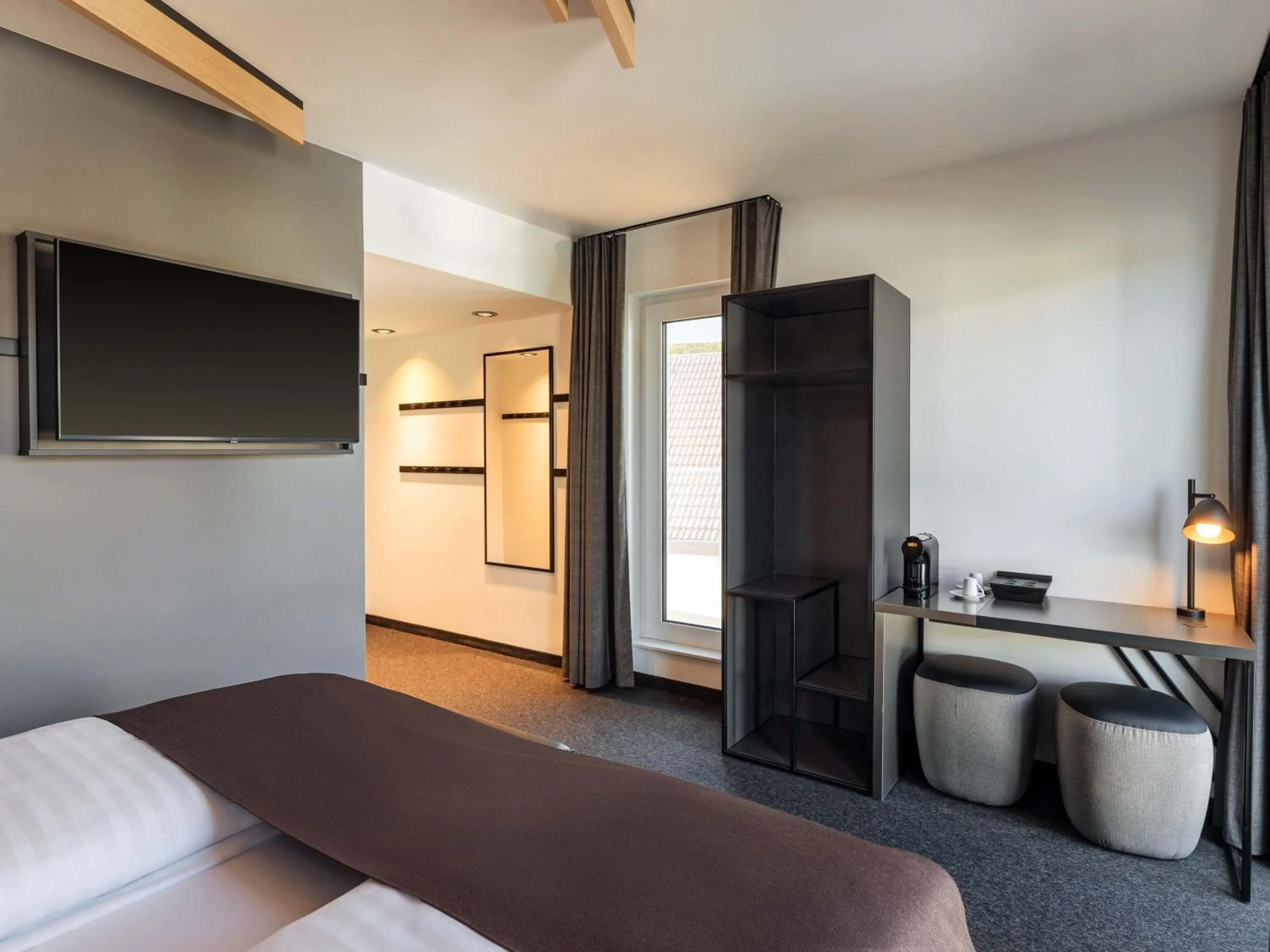 Photo of the whole room, Bed in B&B HOTEL Bad Hersfeld