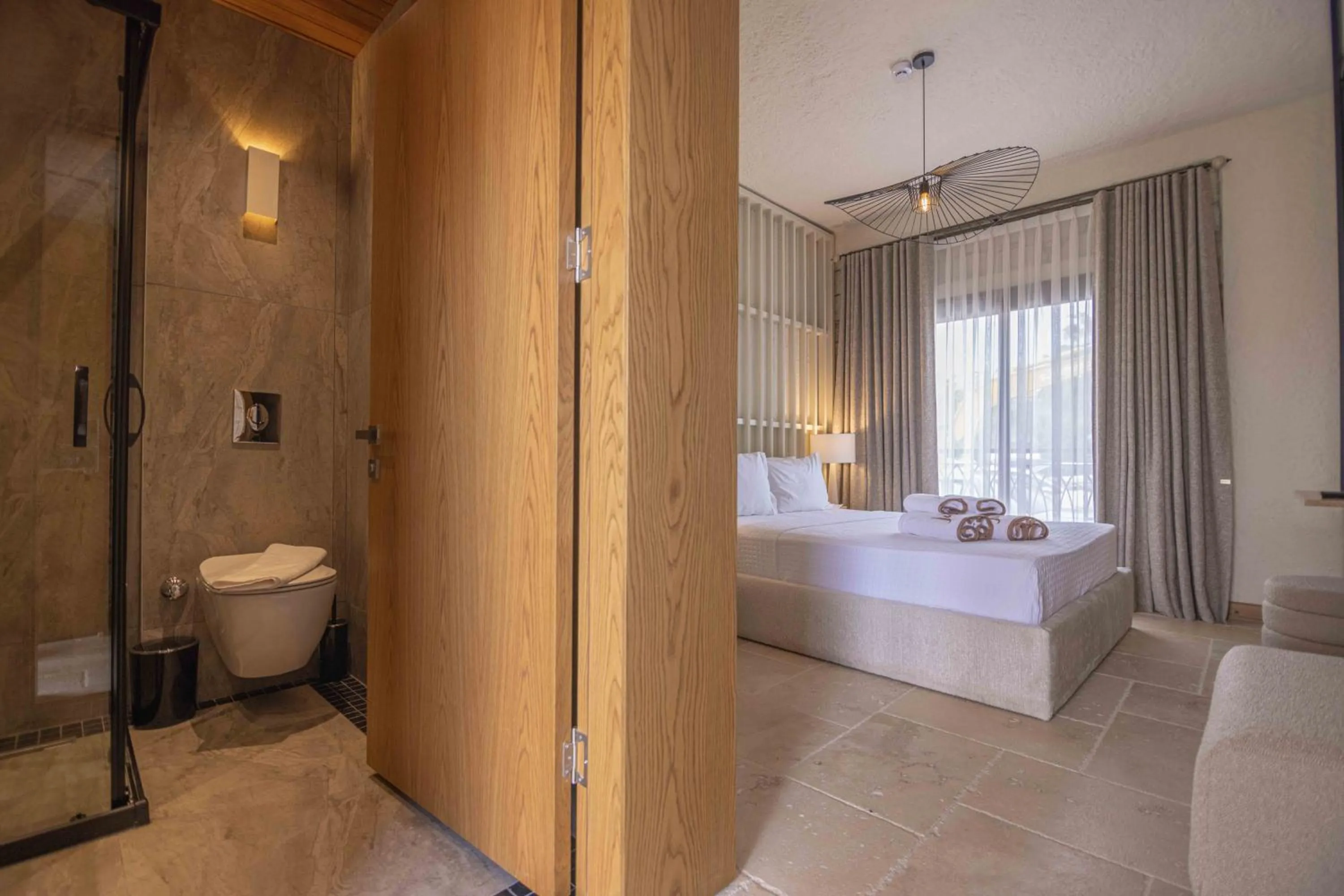 Shower, Bed in June Alaçatı Adult Only