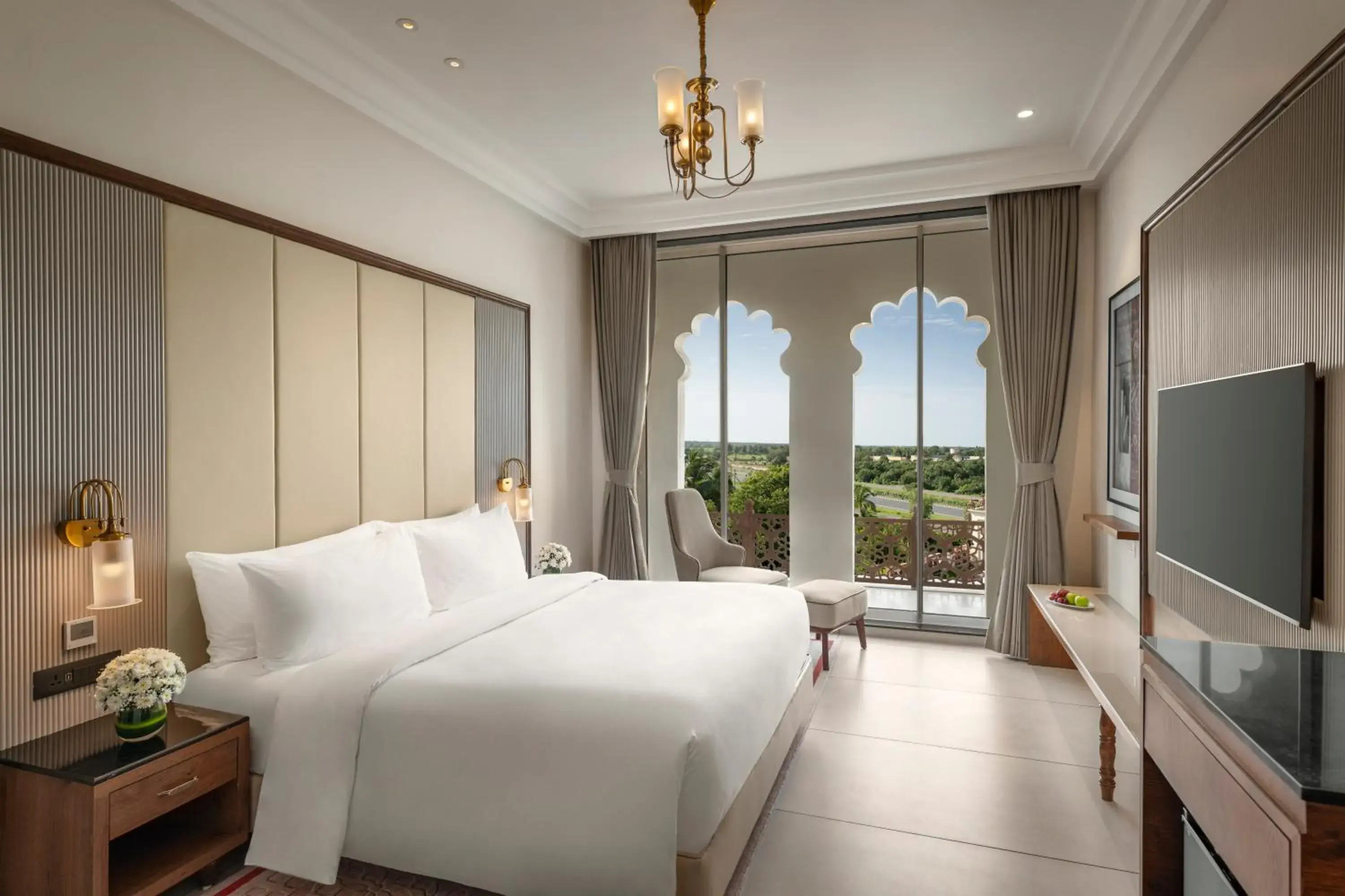 Photo of the whole room, Bed in Uday Palace Navsari, a member of Radisson Individuals Photo of the whole room, Bed in Uday Palace Navsari, a member of Radisson Individuals