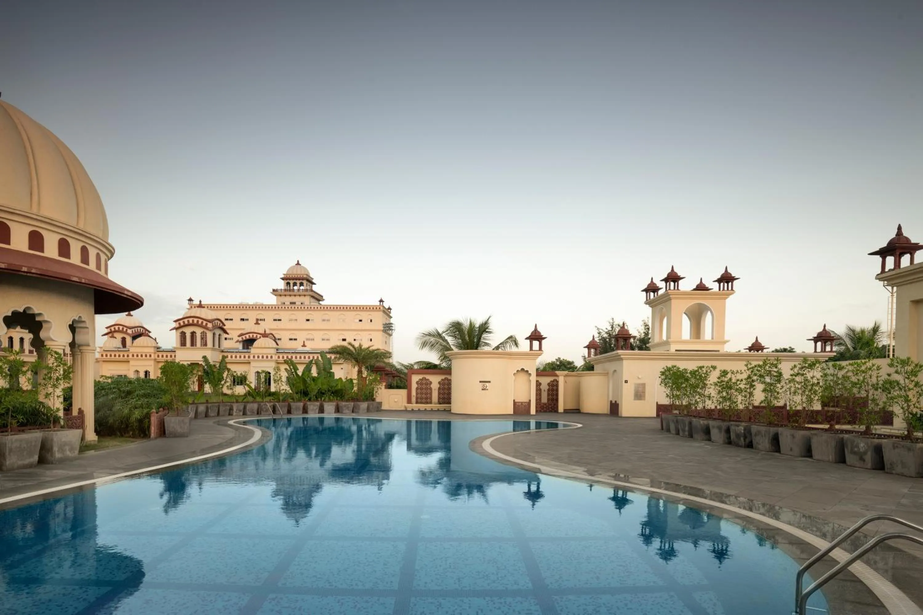 Swimming pool in Uday Palace Navsari, a member of Radisson Individuals