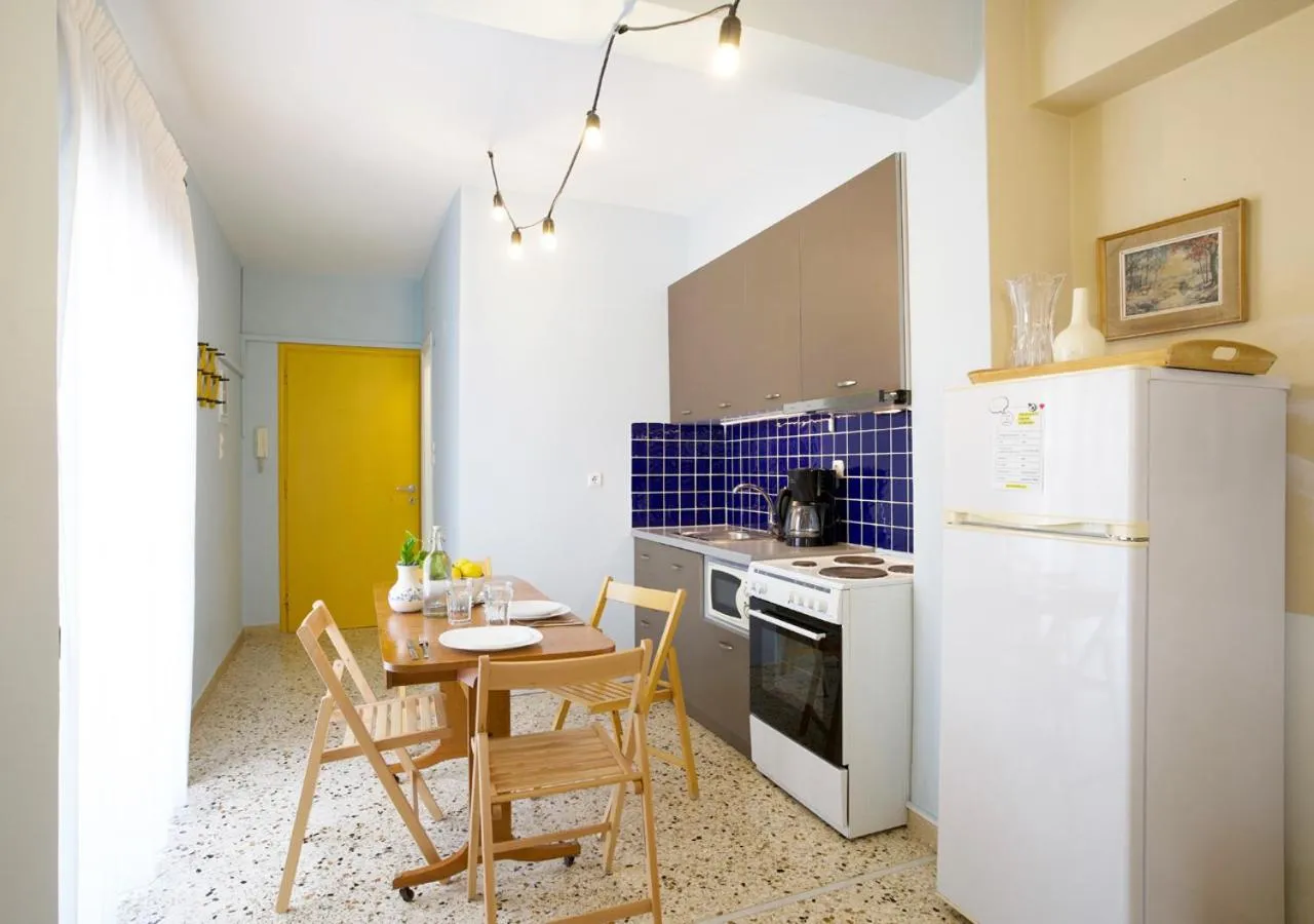 Kitchen or kitchenette in Live in Athens, PSYRRI Meet Me Here Apartments