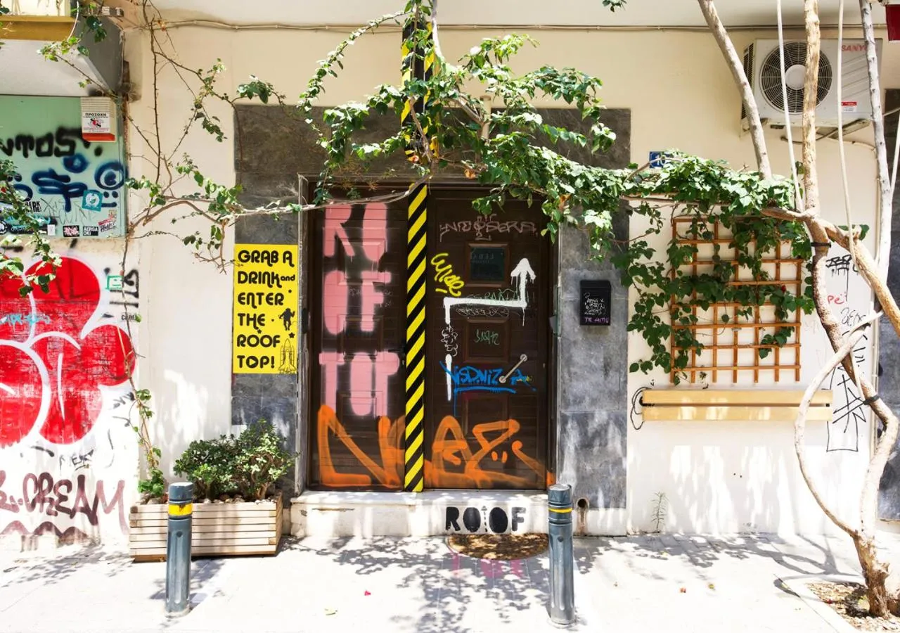 Facade/entrance in Live in Athens, PSYRRI Meet Me Here Apartments