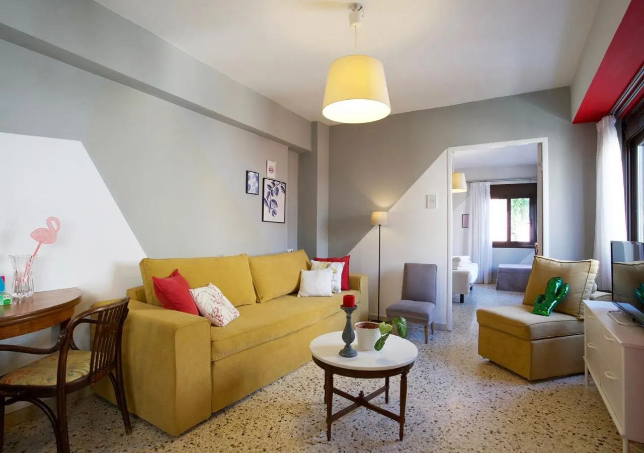 Living room in Live in Athens, PSYRRI Meet Me Here Apartments