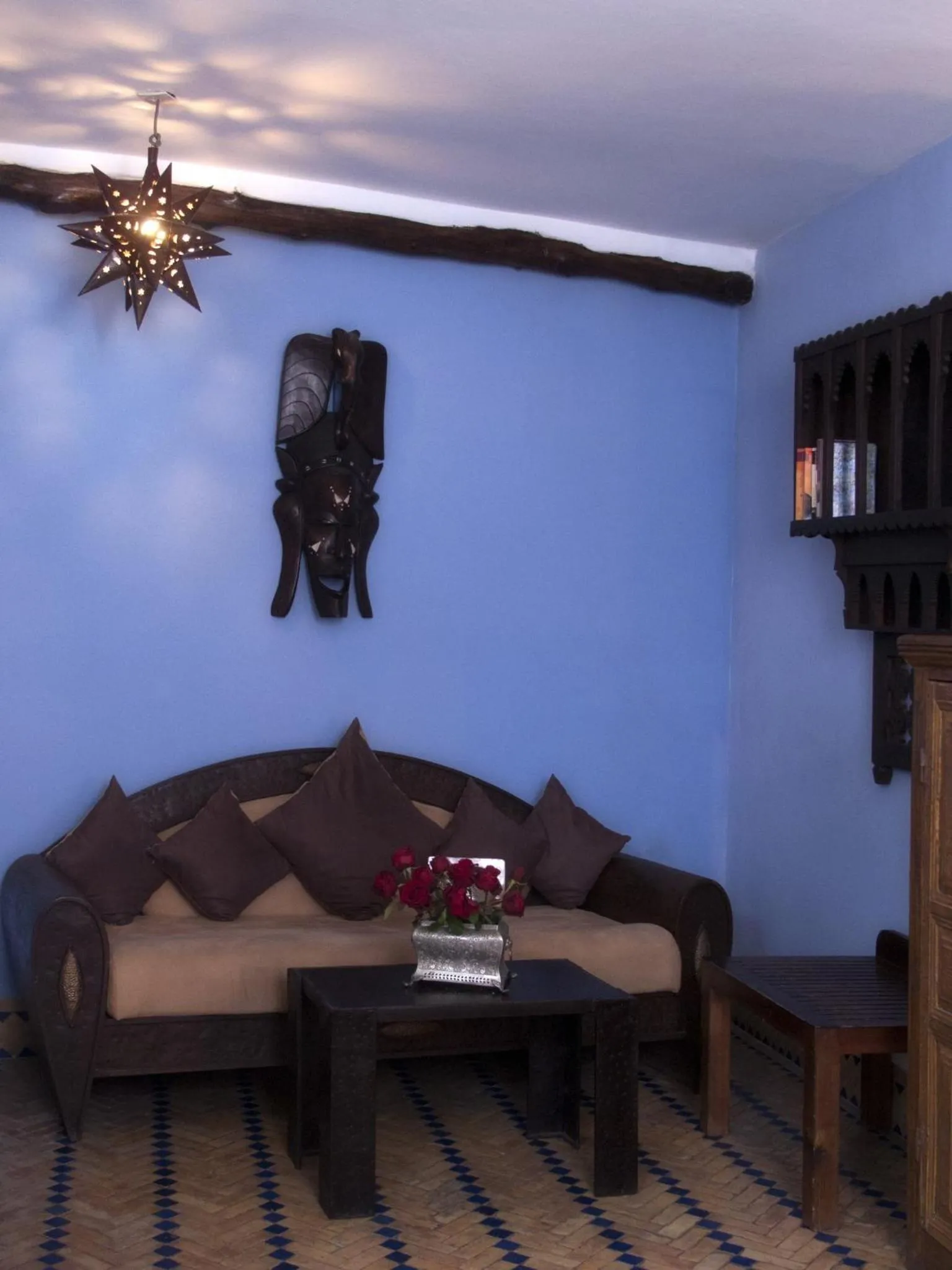 Decorative detail in Casa Lila & Spa