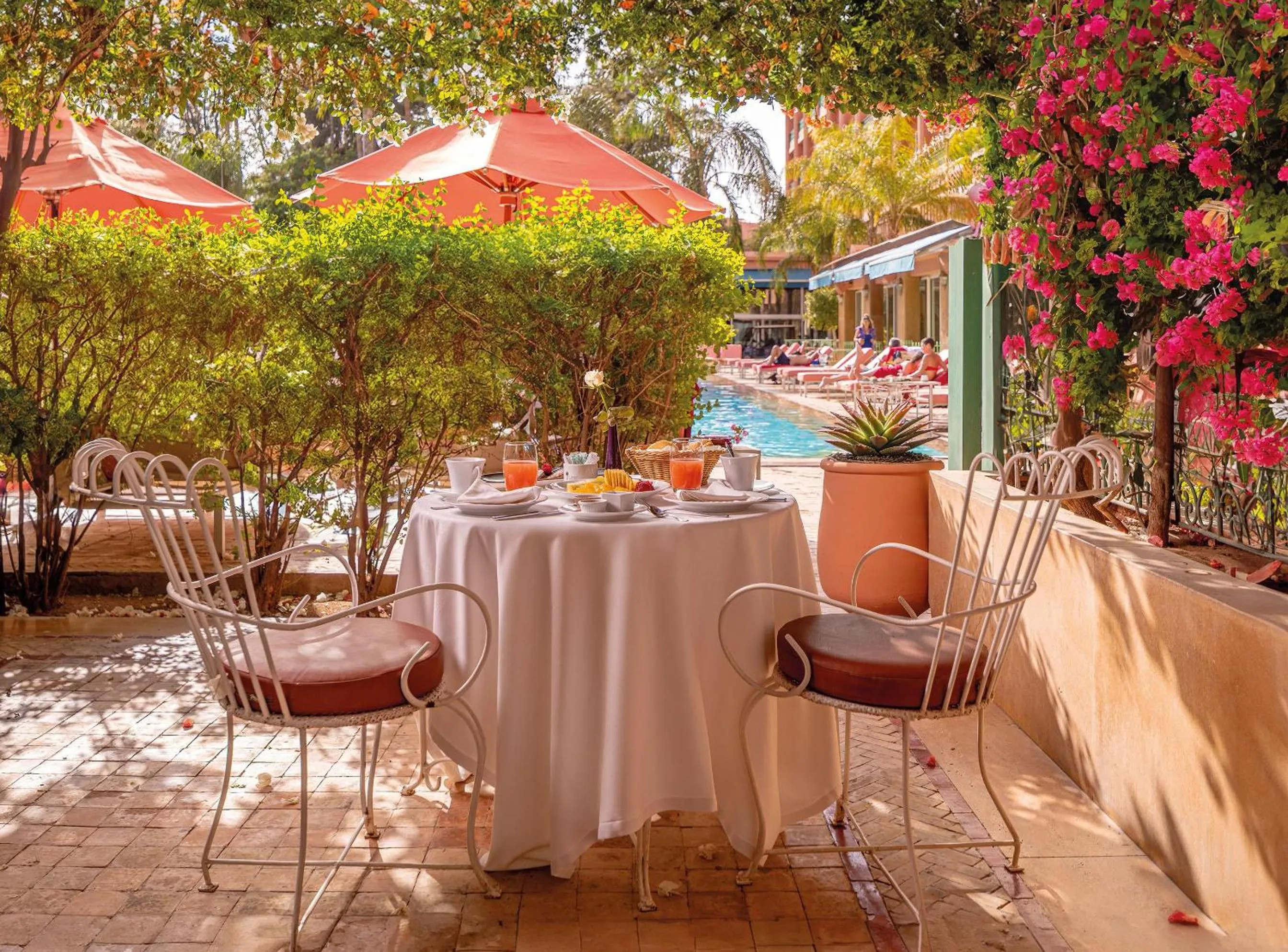 Balcony/Terrace in Es Saadi Marrakech Resort - Hotel