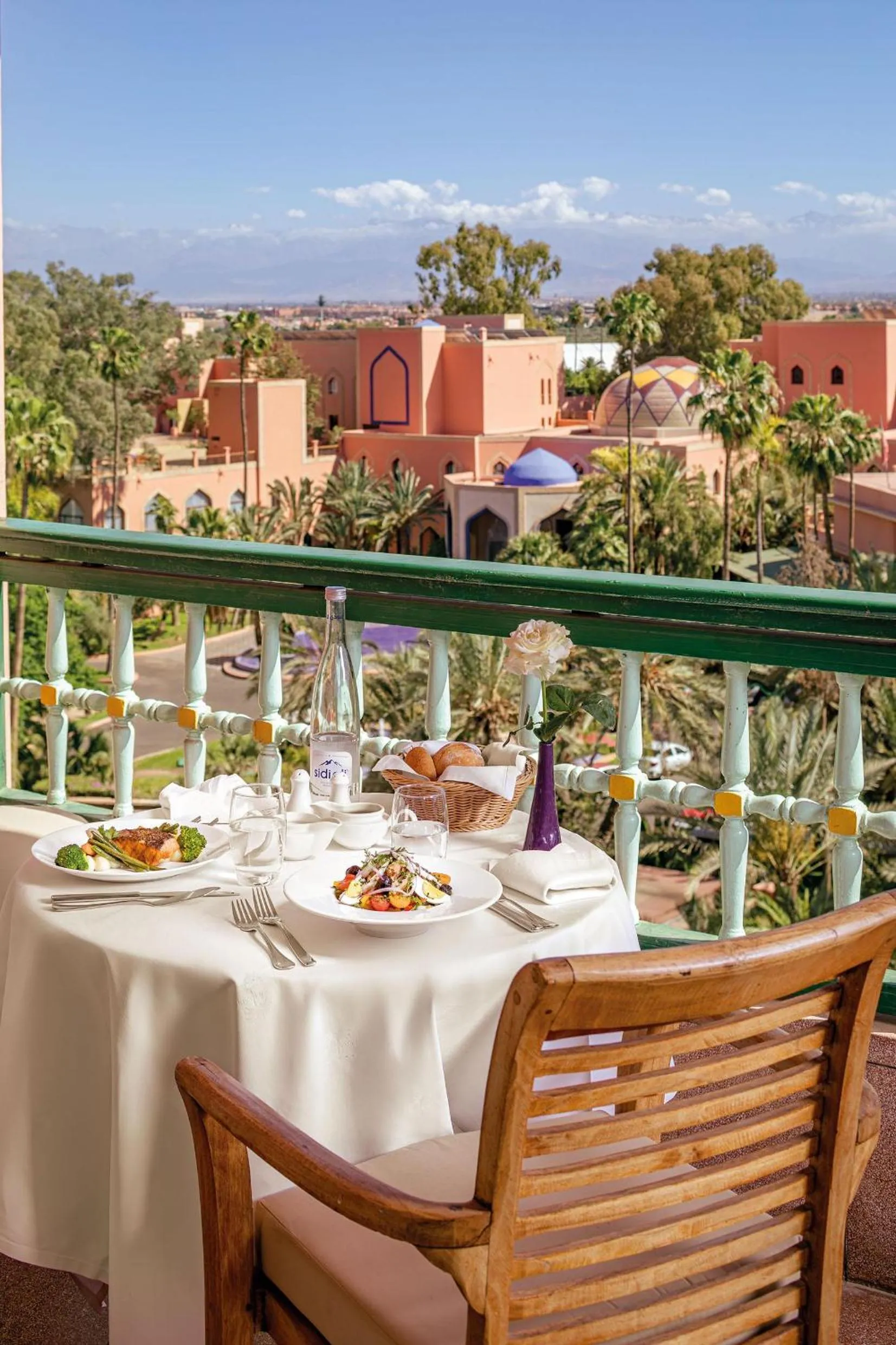 Balcony/Terrace in Es Saadi Marrakech Resort - Hotel