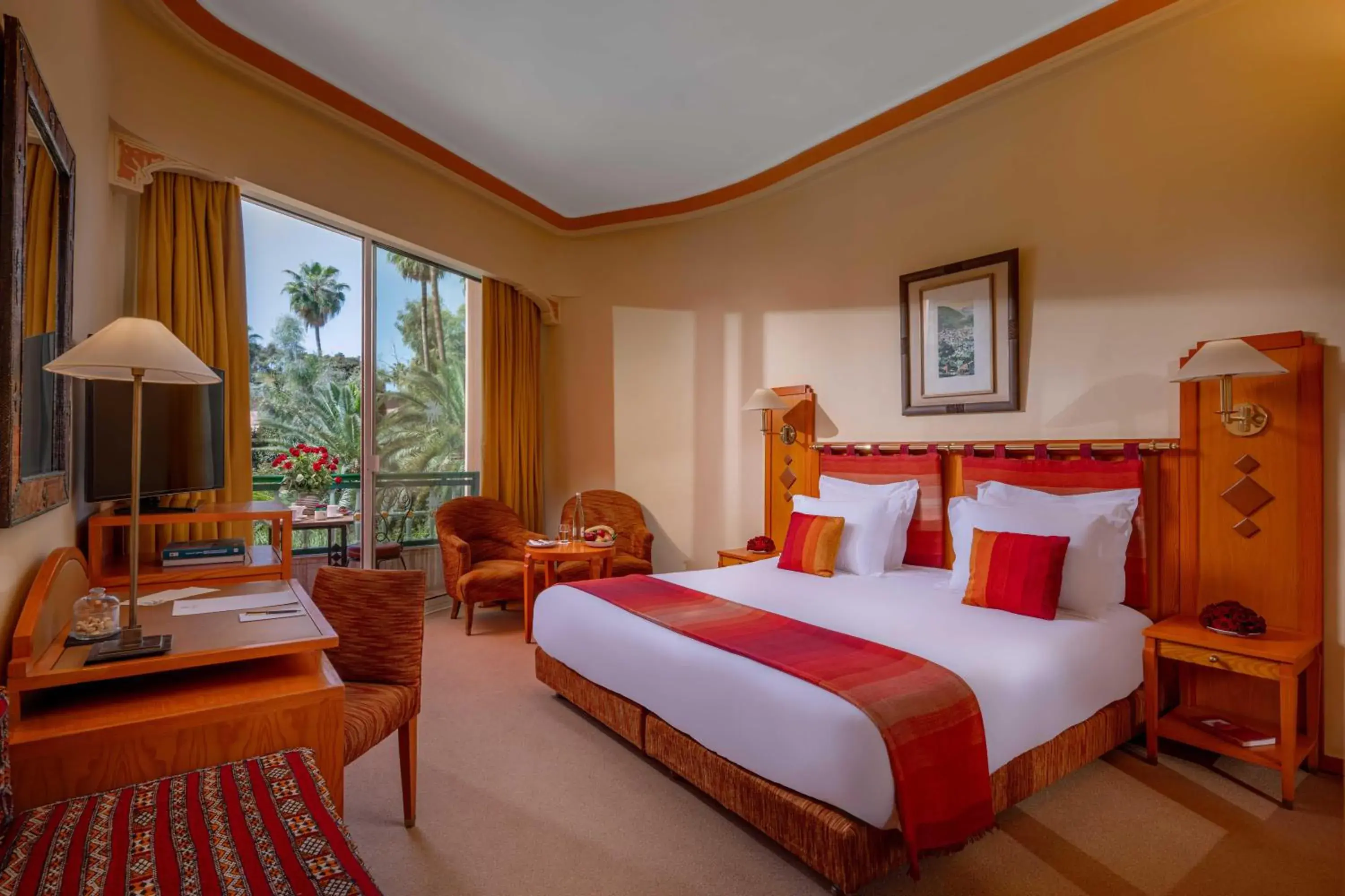 Double Room - Pool Side in Es Saadi Marrakech Resort - Hotel Double Room - Pool Side in Es Saadi Marrakech Resort - Hotel