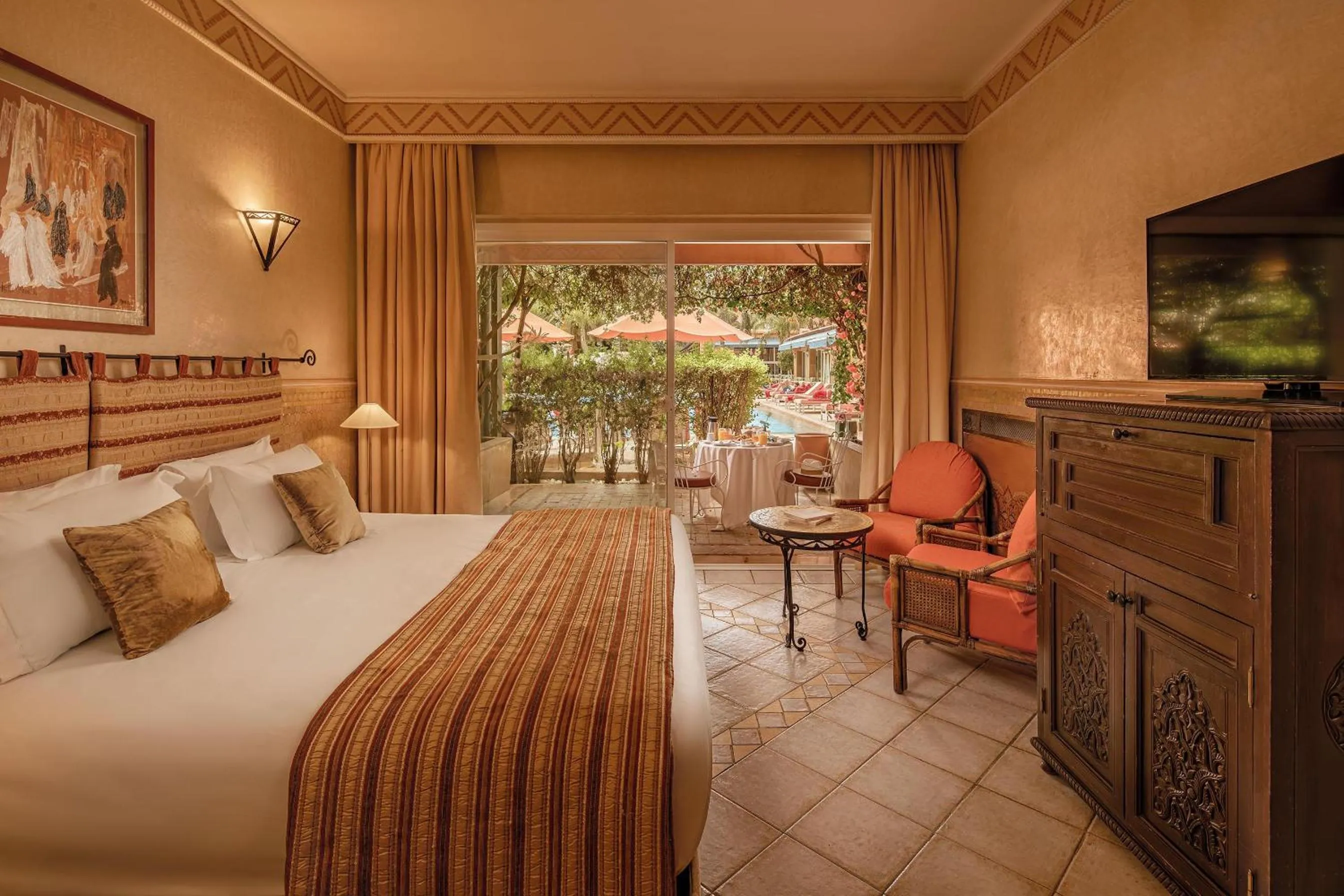 Photo of the whole room, Bed in Es Saadi Marrakech Resort - Hotel