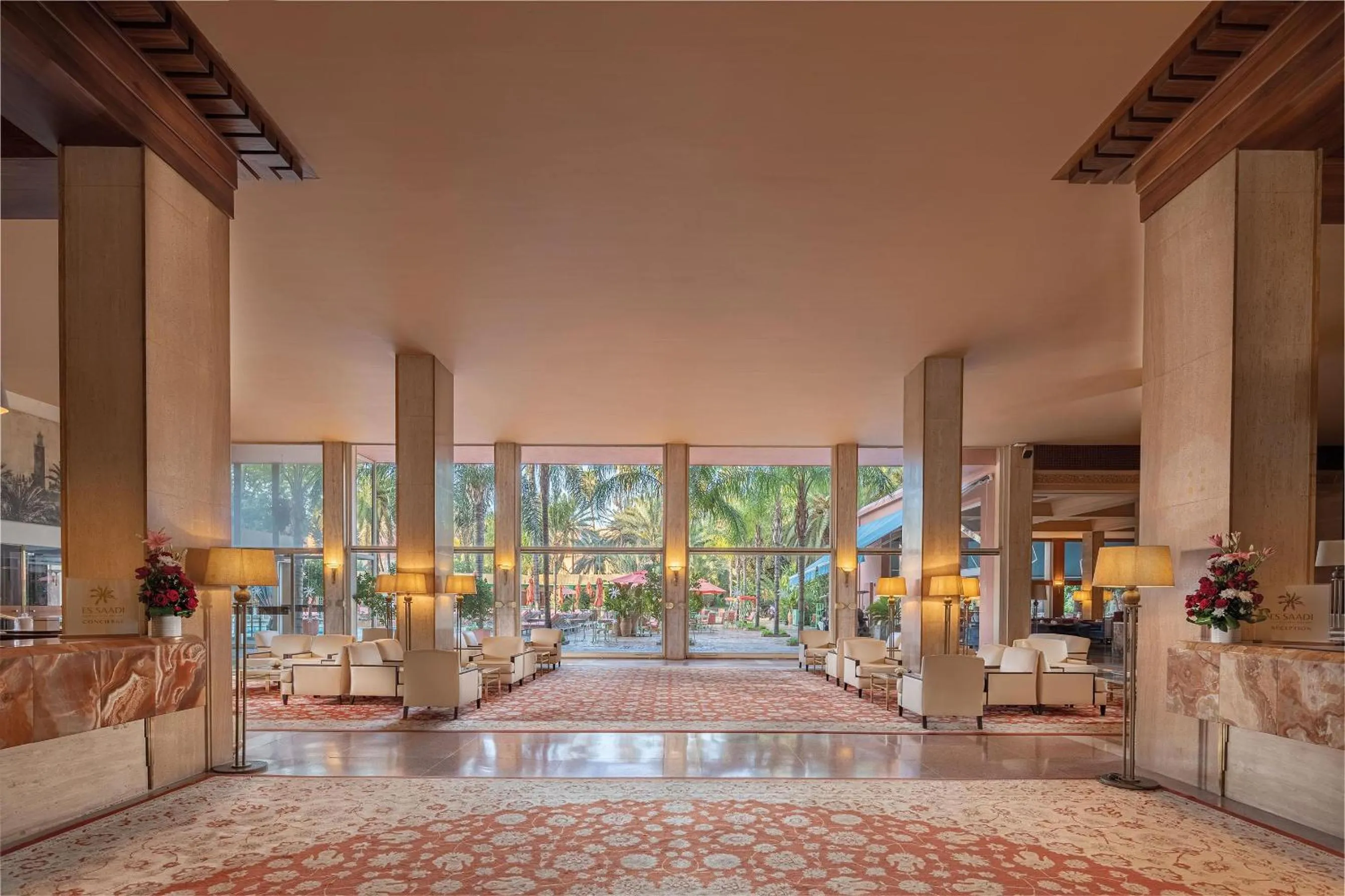 Lobby or reception in Es Saadi Marrakech Resort - Hotel