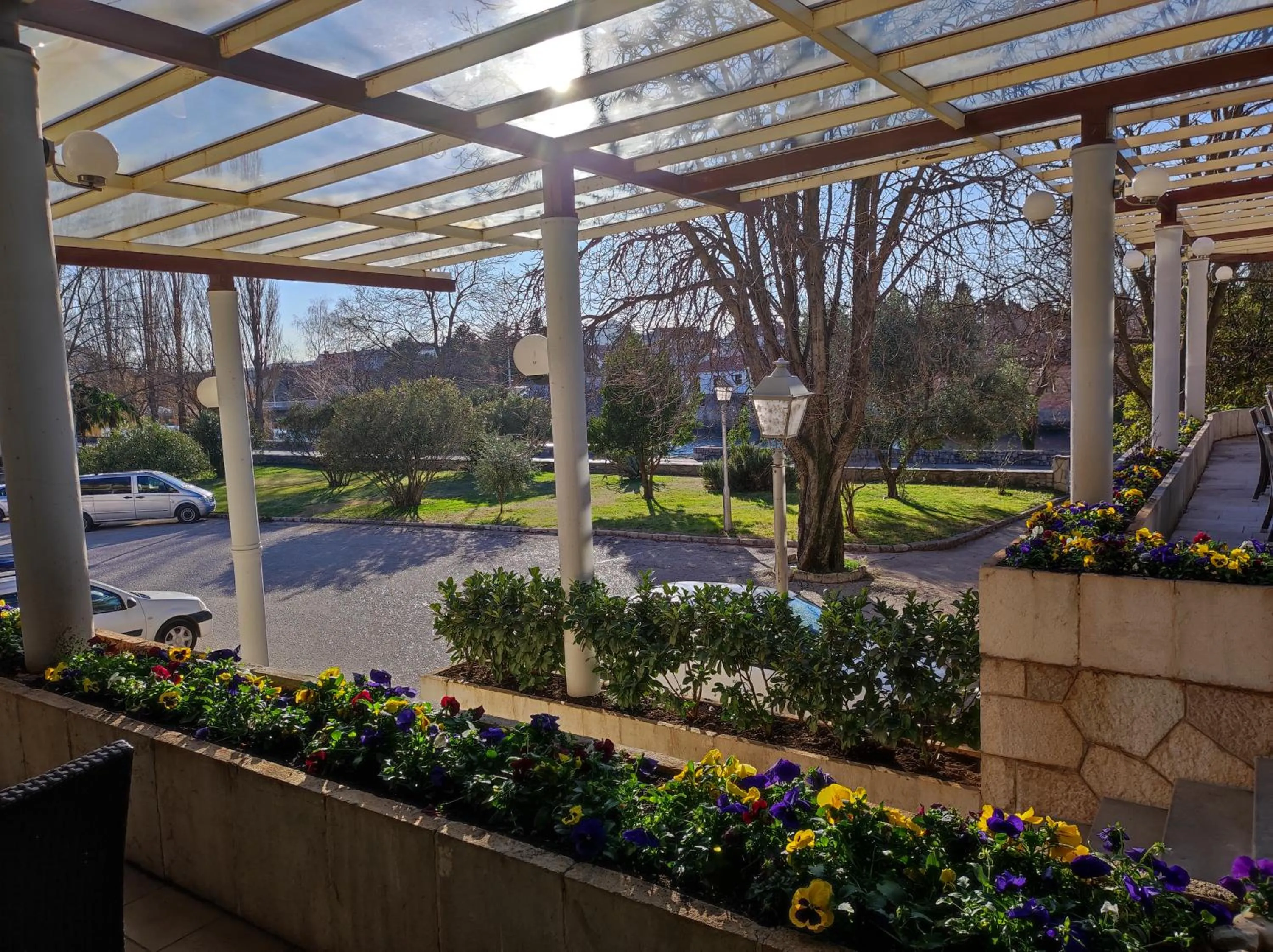 Property building in Hotel Leotar
