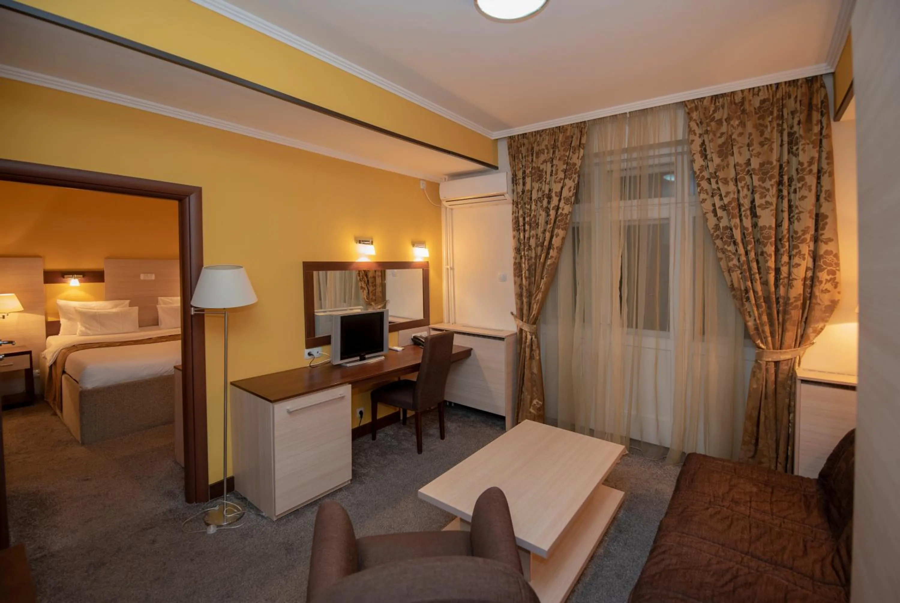 Bed in Hotel Leotar