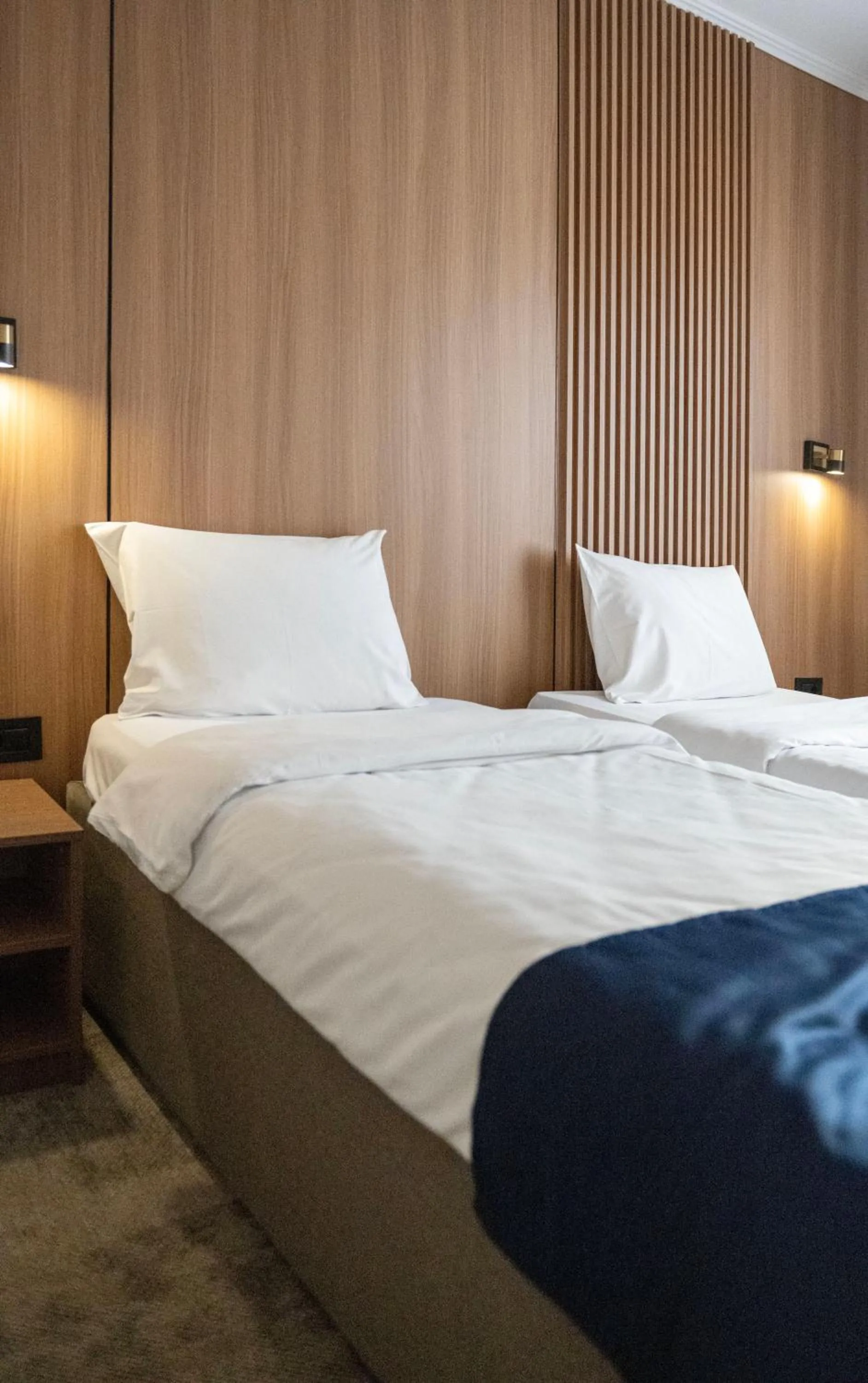 Bed in Hotel Leotar